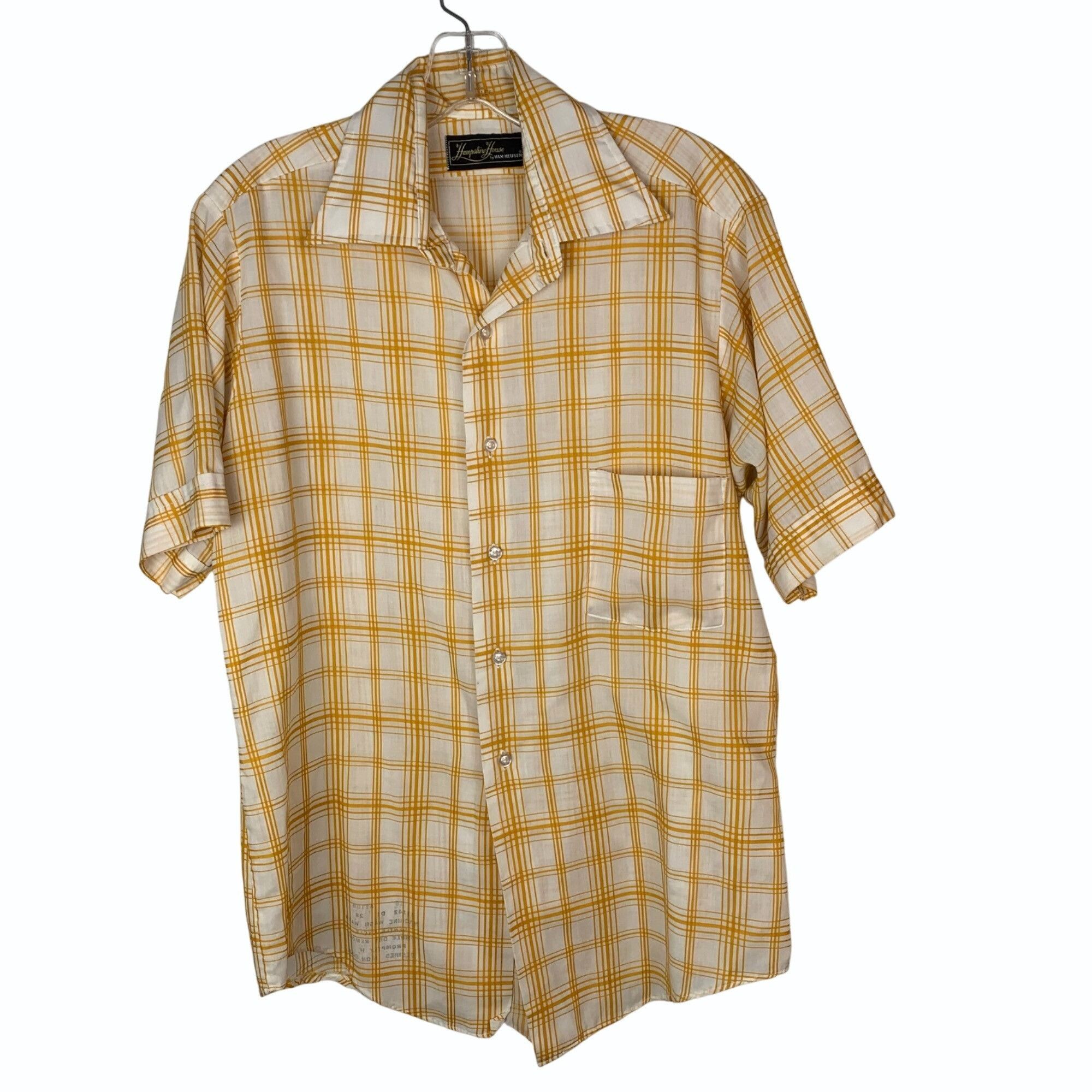 Van Heusen Van Heusen Hampshire House Plaid Grandpacore Shirt Vintage Size US M / EU 48-50 / 2 - 1 Thumbnail