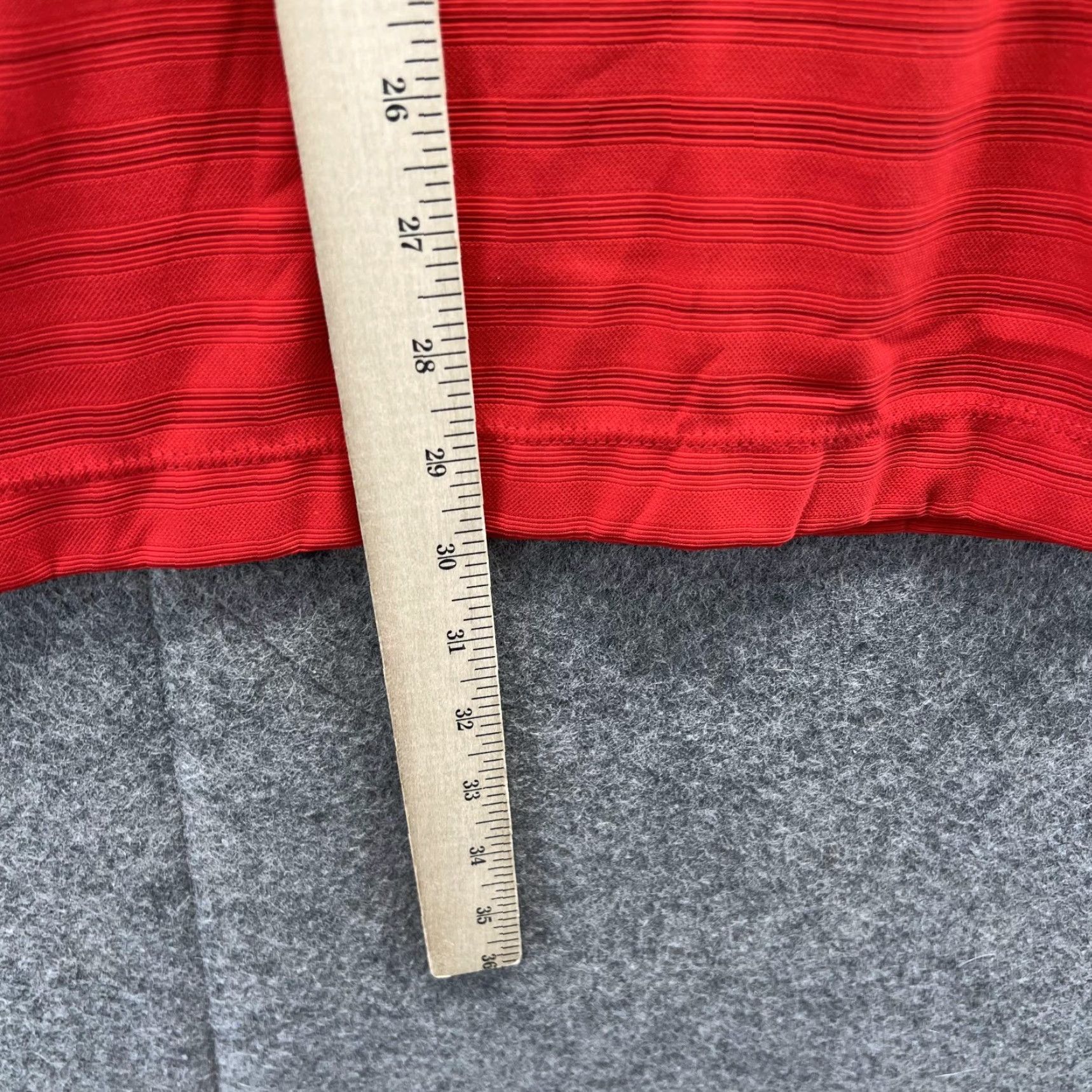 Nike VINTAGE Nike Polo Shirt Men Large Adult Red Dri-Fit Polyester Golf Long Sleeve Shirt Size US L / EU 52-54 / 3 - 6 Thumbnail