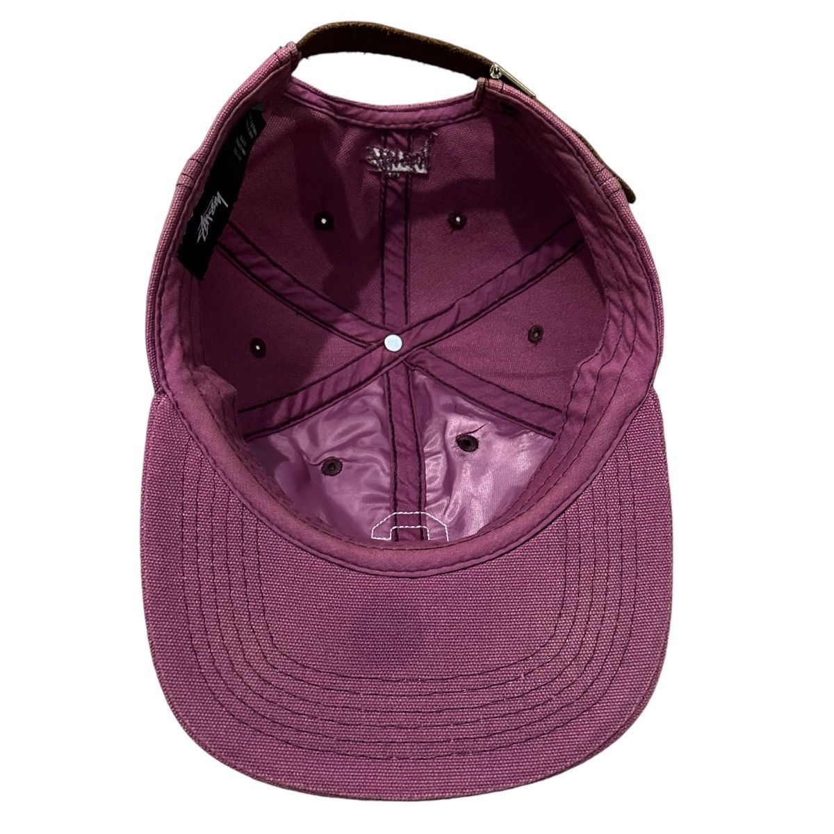 Stussy Stussy Logo S Kanvas Hat Size ONE SIZE - 4 Thumbnail