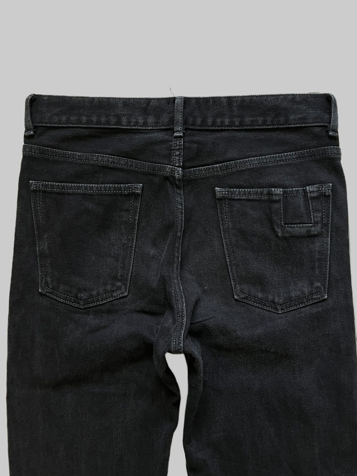N.Hoolywood N.Hollywood Archive Black Fade Slim Bootcut Jeans W29 W30 Size US 30 / EU 46 - 11 Thumbnail