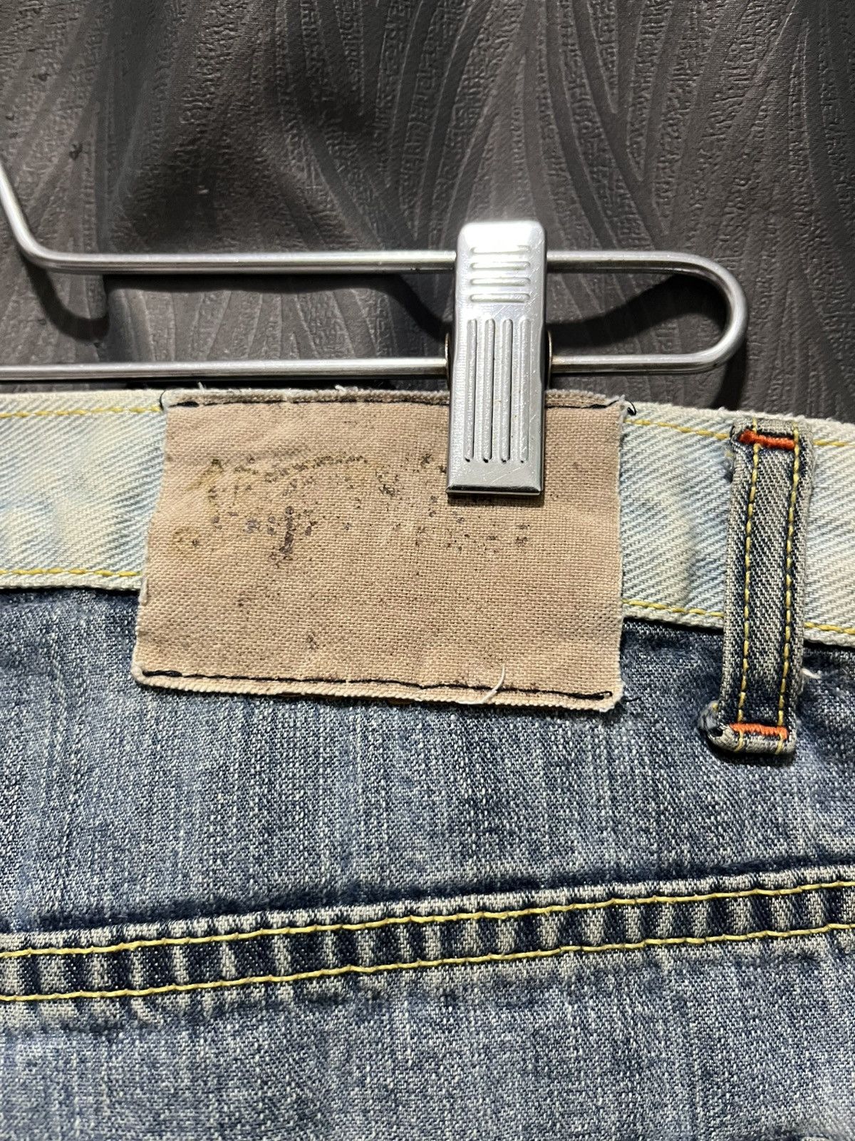 Vintage × Von Dutch Von Dutch Jeans Patchwork Bootleg 90s Baggy Size US 36 / EU 52 - 12 Thumbnail