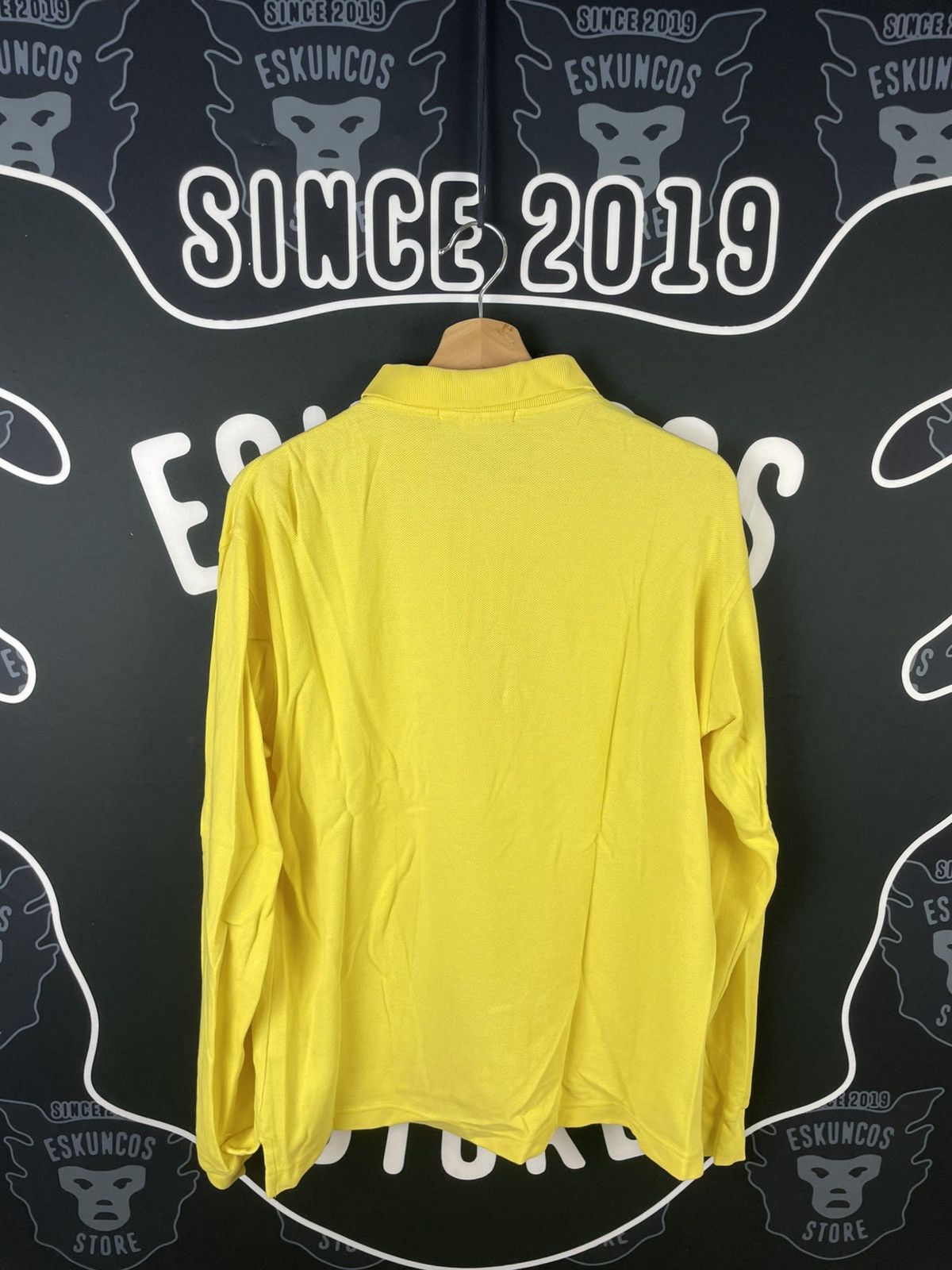 Yves Saint Laurent YSL Long Sleeve Polo Shirt Size US L / EU 52-54 / 3 - 3 Thumbnail
