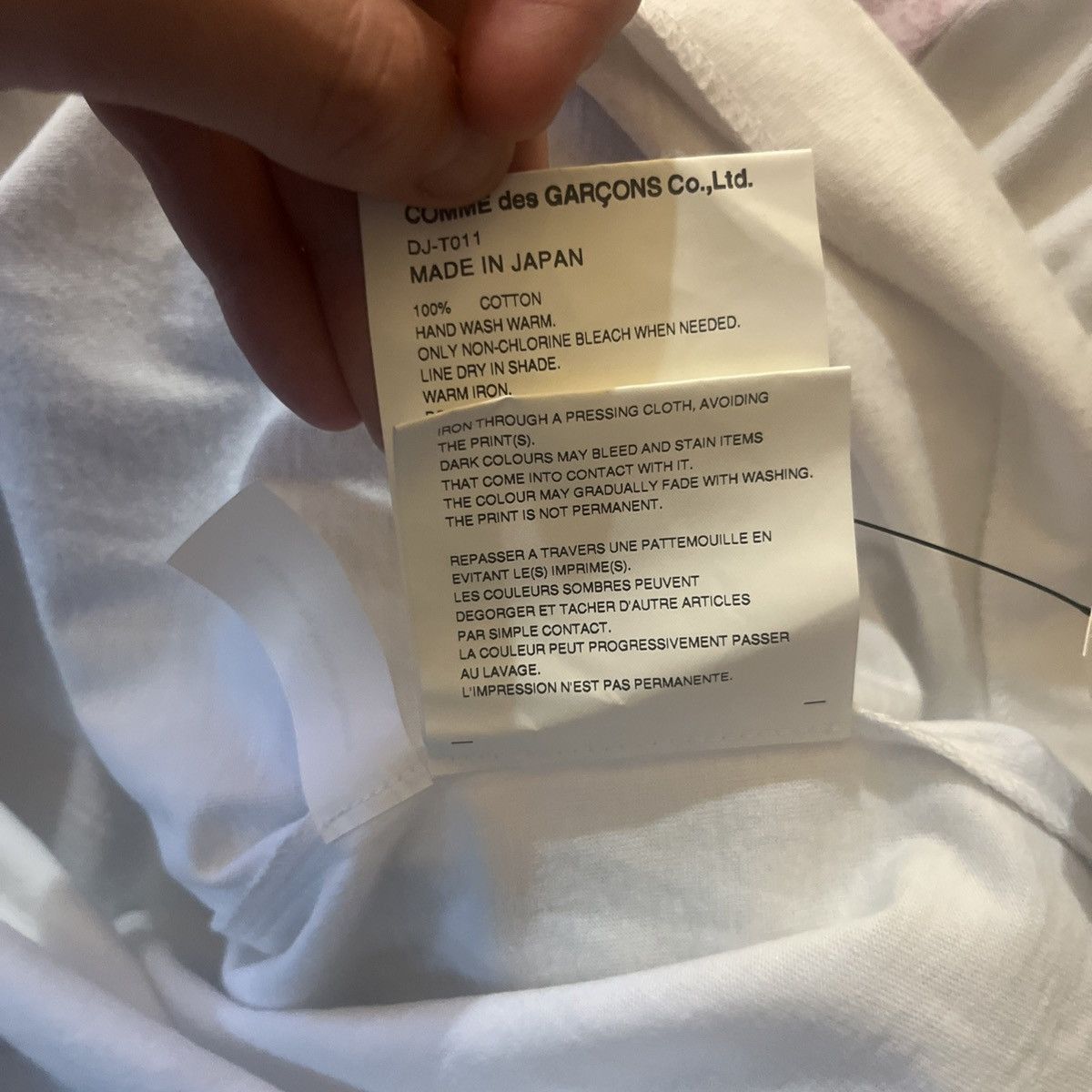 Comme des Garcons Homme × Comme des Garcons Homme Plus Comme des garçons home graphic t shirt NWT Size US M / EU 48-50 / 2 - 7 Thumbnail
