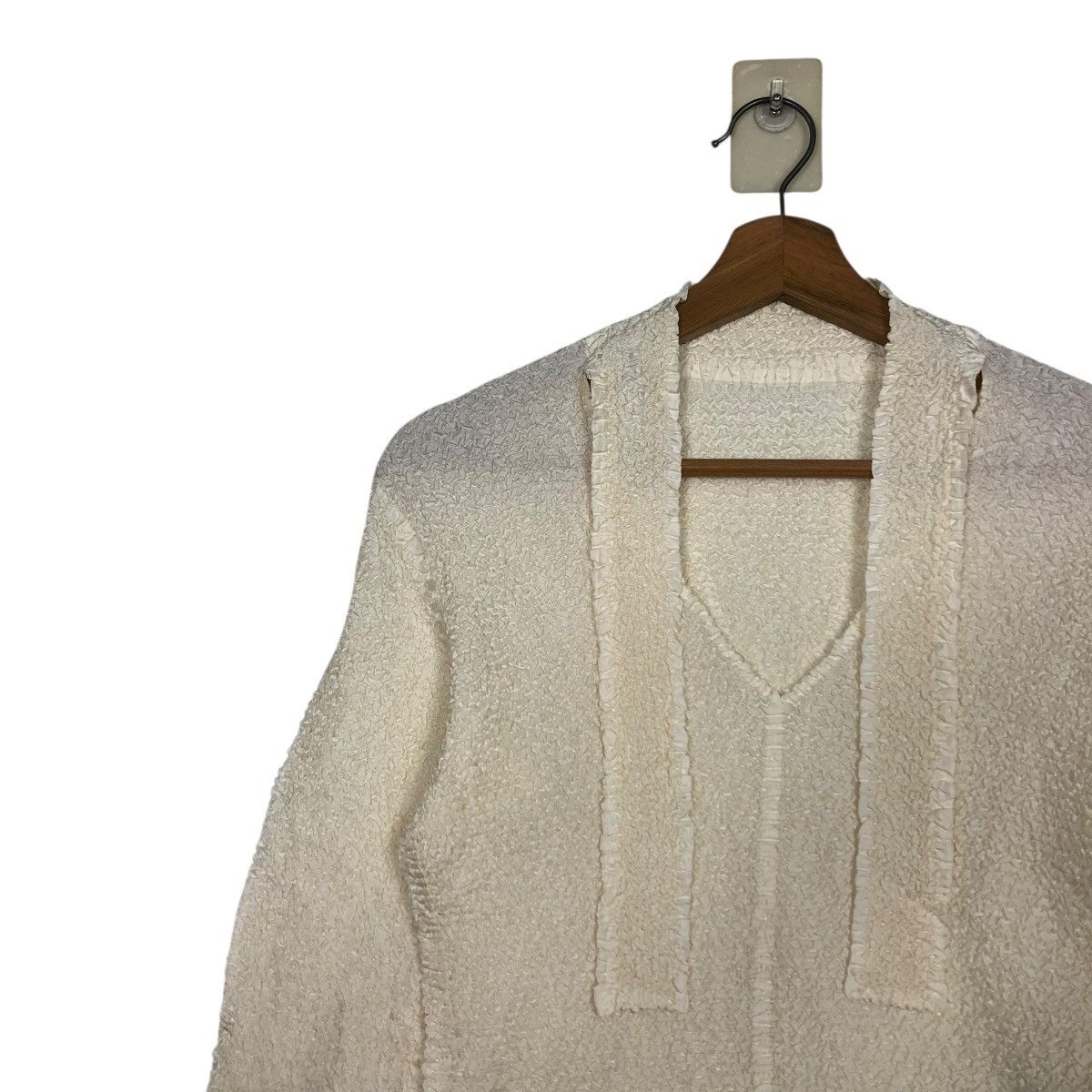 Yoshiyuki Konishi 🔥VINTAGE PLEATED PULL OVER CROPPED YOSHIYUKI KONISHI Size M / US 6-8 / IT 42-44 - 9 Thumbnail