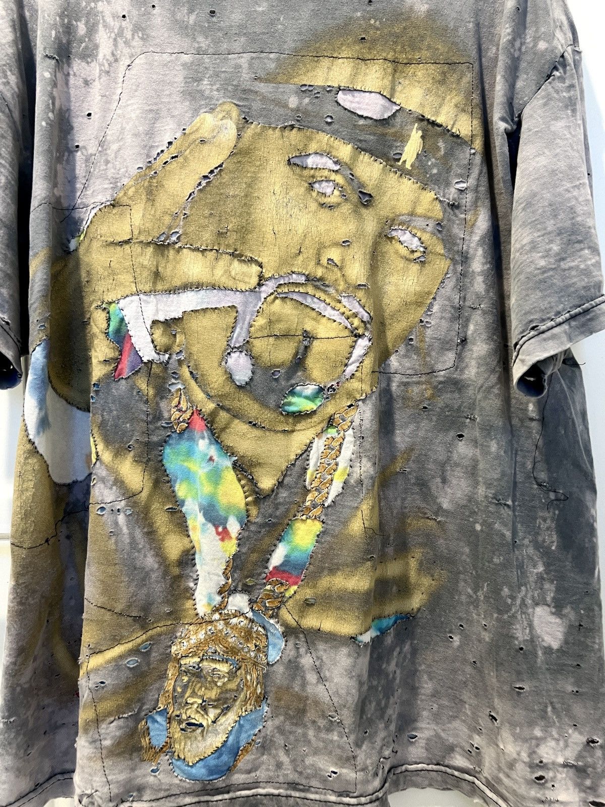 Vintage Repaird 2005 big pun shirt Size US XXL / EU 58 / 5 - 6 Thumbnail