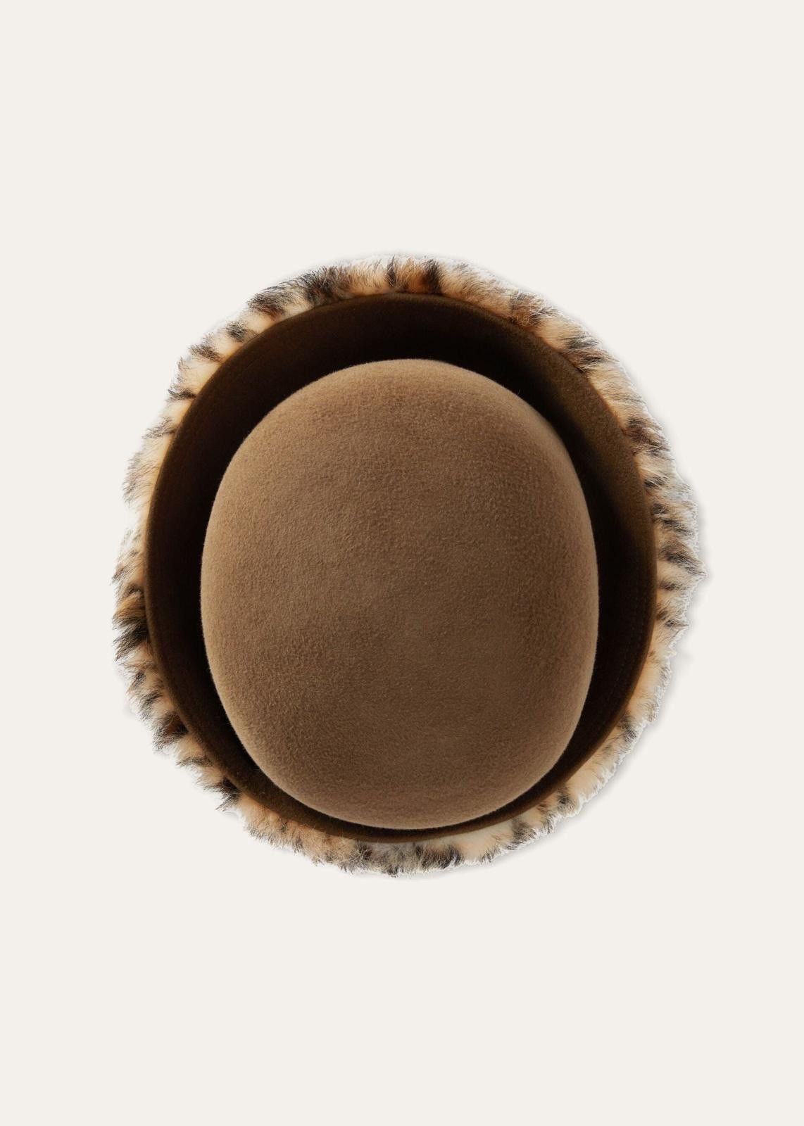 Loro Piana o1srvl11e0325 FAN3436 Size: OS Hat / Cap in Brown Size ONE SIZE - 2 Thumbnail