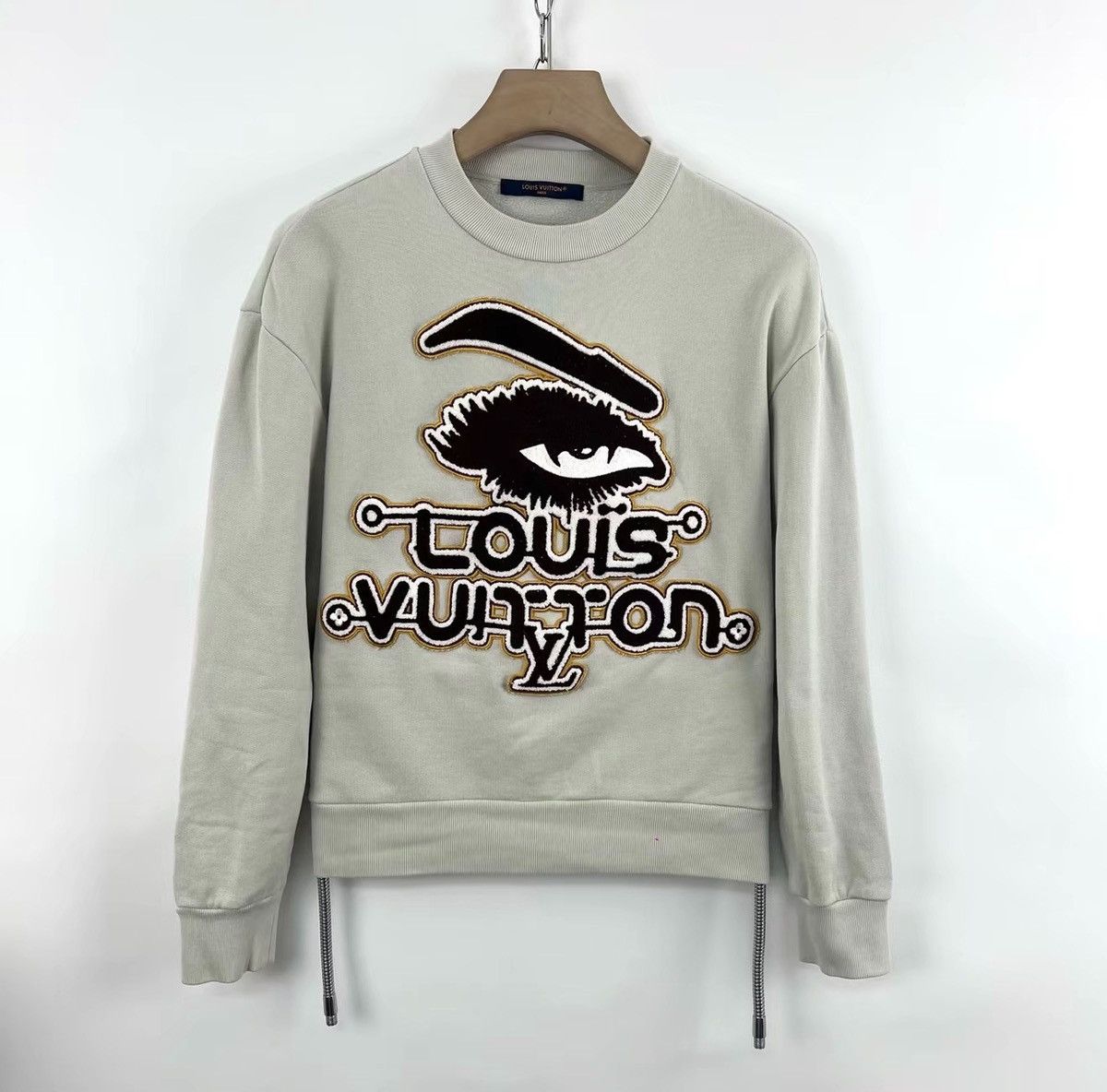 Louis Vuitton Louis Vuitton Eye Motif Front Embroidery Sweatshirt Size US L / EU 52-54 / 3 - 1 Thumbnail