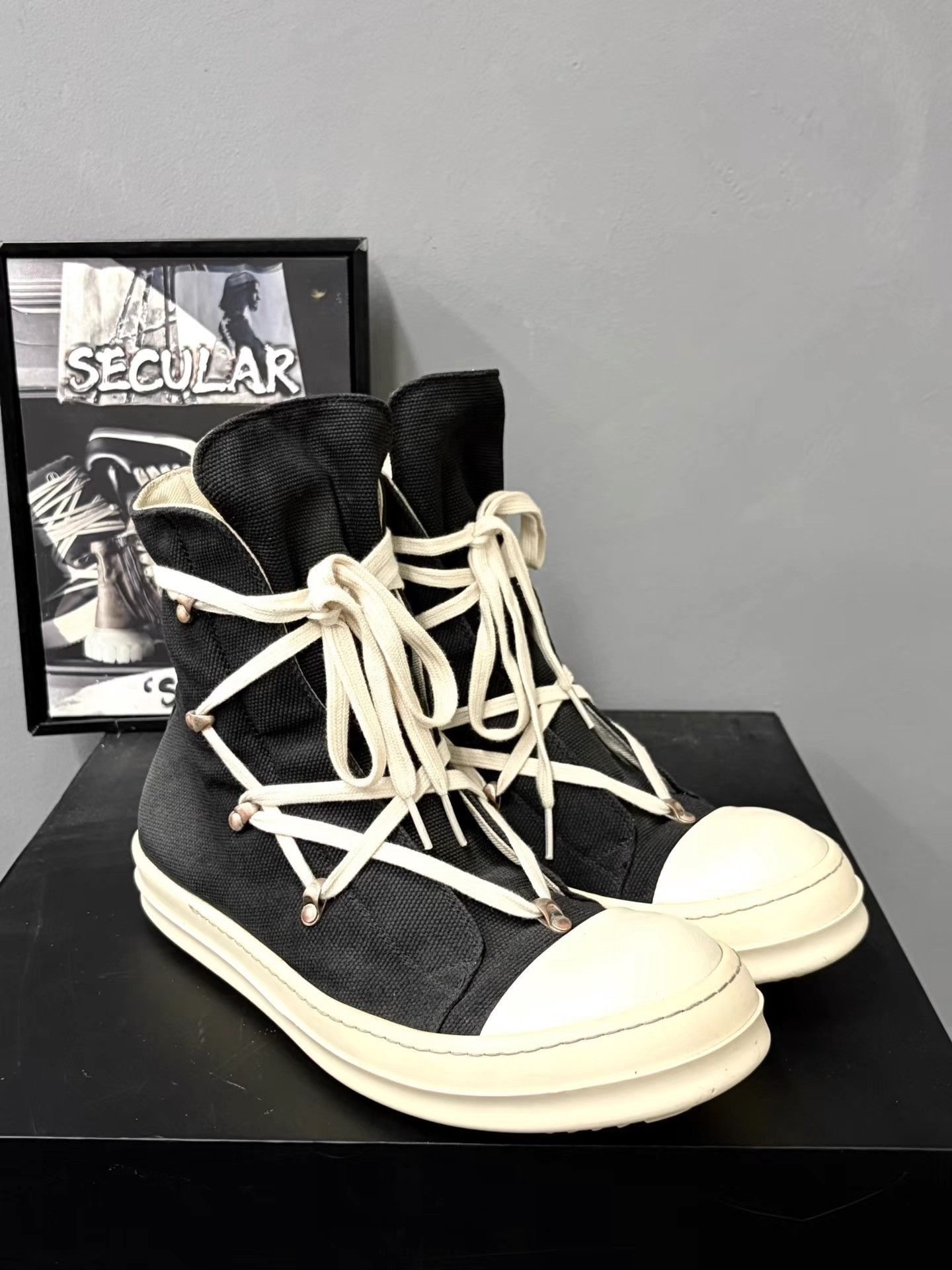 Rick Owens Rick Owens Pentagram Jumbo Sneakers K34 Size US 10 / EU 43 - 3 Thumbnail