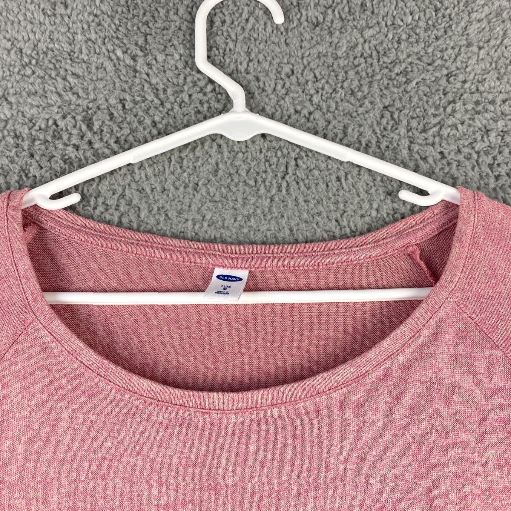 Old Navy Old Navy Sweater Womens M Pink Long Sleeve Scoop Neck Casual Top Shirt 44-17 Size M / US 6-8 / IT 42-44 - 3 Thumbnail