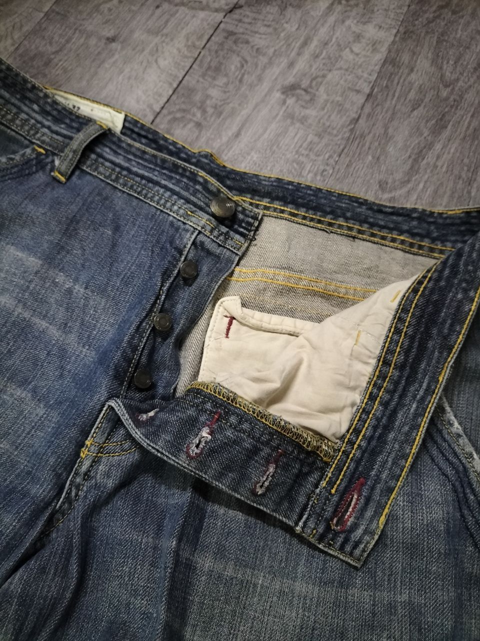 Oakley Oakley Industrial Denim mud wash distressed style jeans goa Size US 37 - 5 Thumbnail