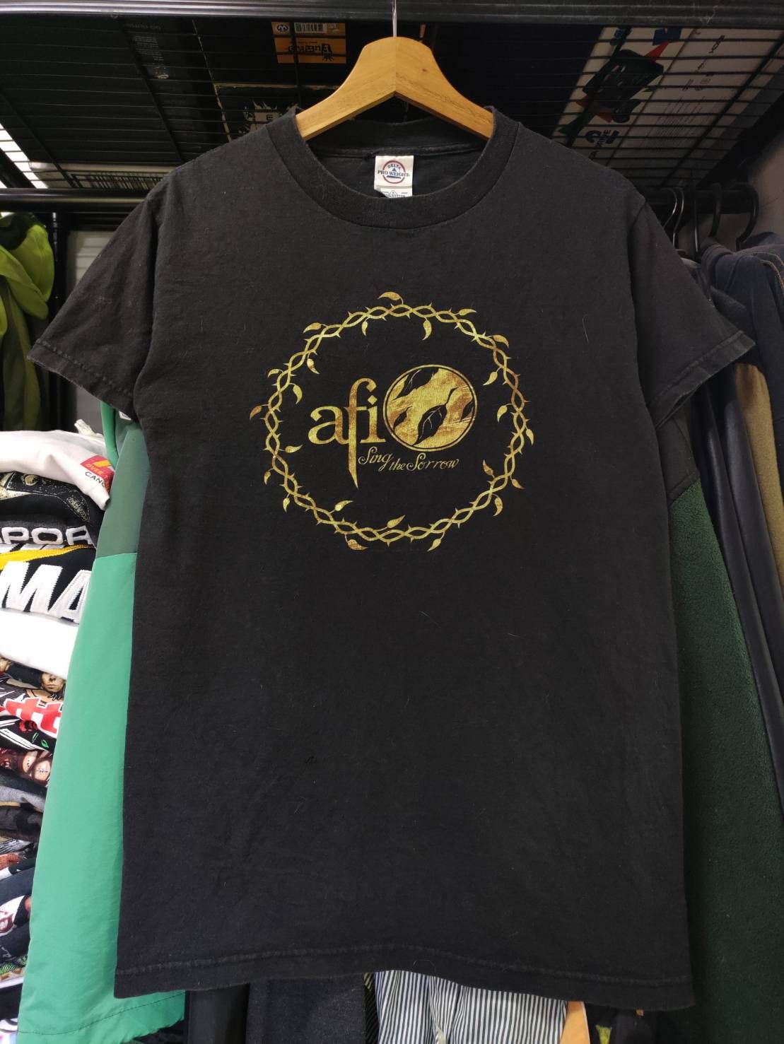 Band Tees Vtg 00's AFI " Sing the Sorrow " Album Promo T-Shirt Size US S / EU 44-46 / 1 - 2 Thumbnail