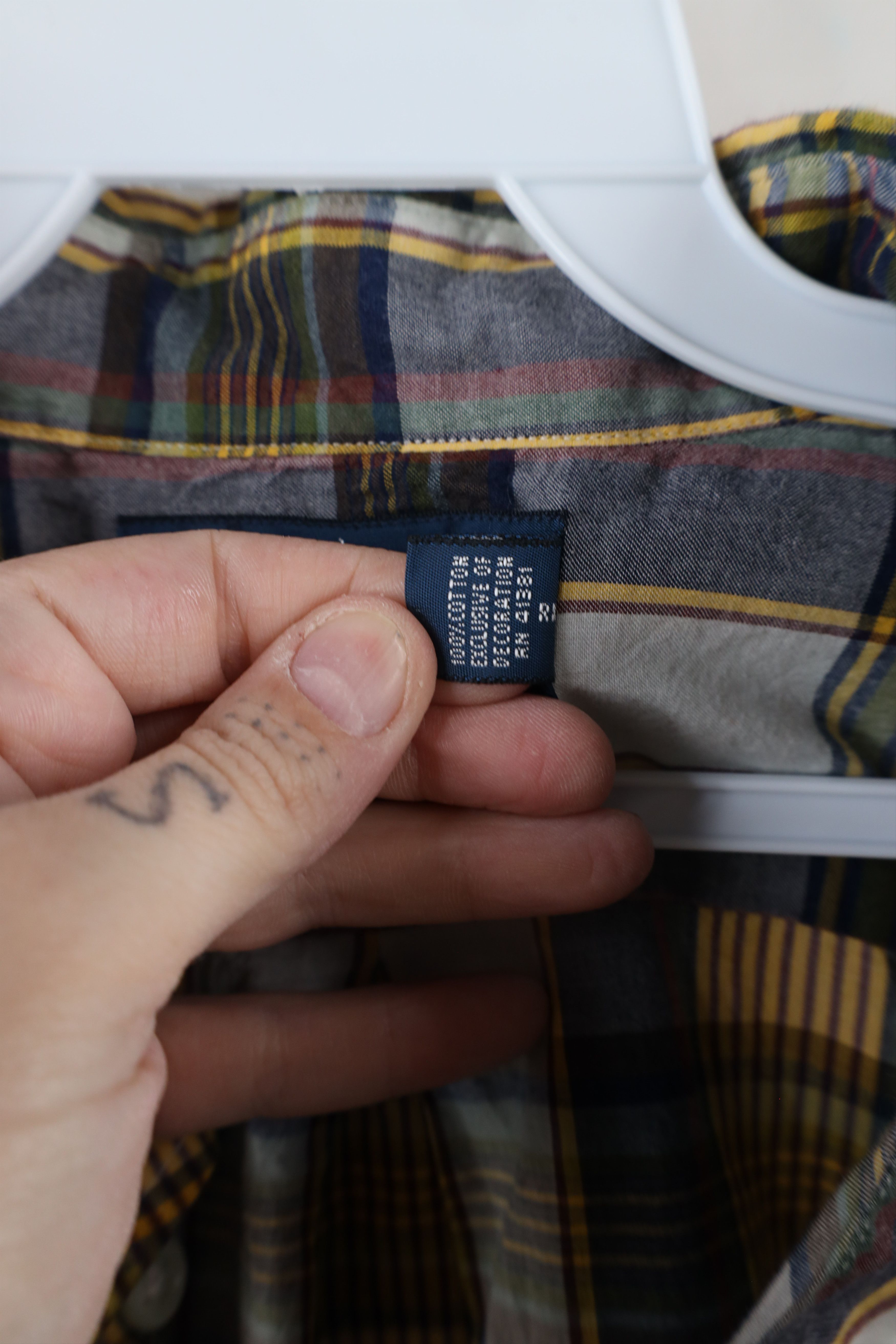 Ralph Lauren × Vintage Vintage 90s Ralph Lauren Fit Short Sleeve Button Down Shirt Size US XXL / EU 58 / 5 - 6 Thumbnail