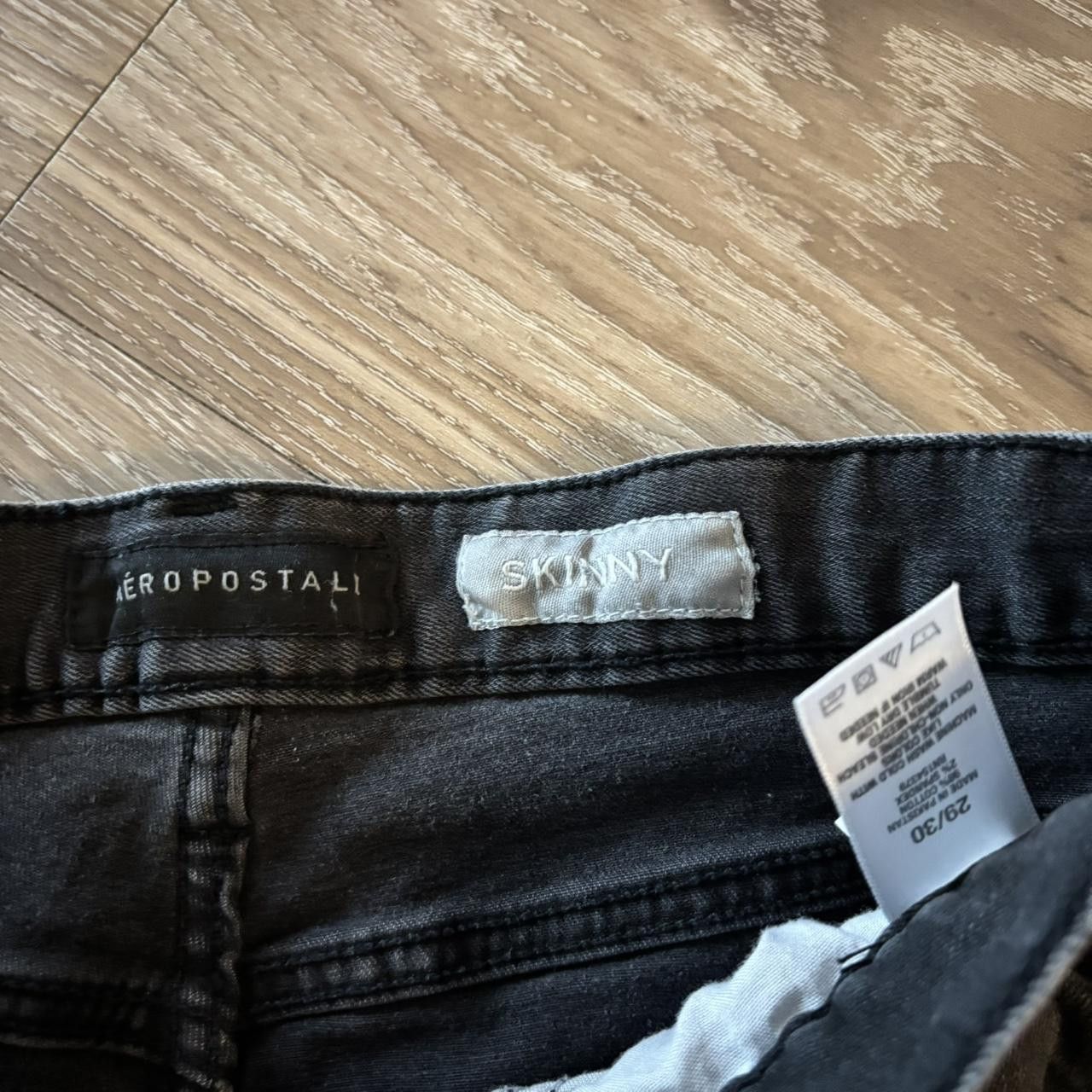 Vintage Crazy Vintage Y2K/20000s Grunge Faded Distressed Skinny Denim Jeans! 29x29 Size US 29 - 8 Thumbnail
