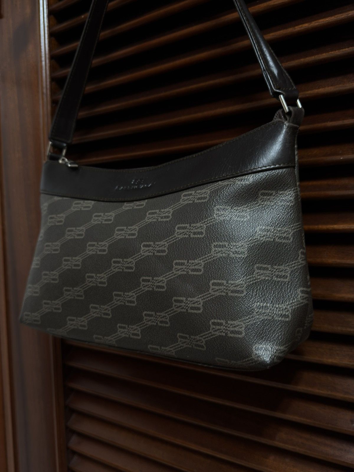 Balenciaga Balenciaga BB Monogram Canvas Satchel Size ONE SIZE - 6 Thumbnail