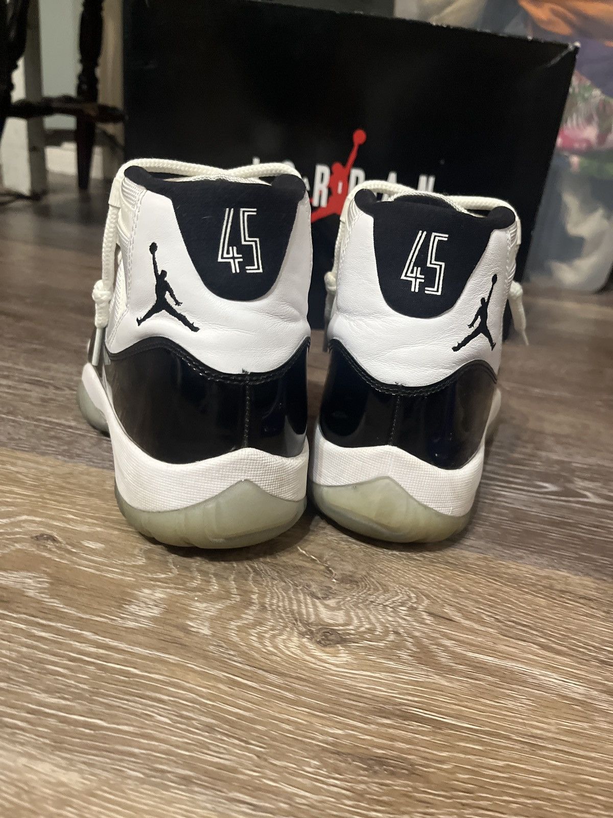 Jordan Brand Air Jordan Retro 11 Concords 10M OG ALL Size US 10 / EU 43 - 5 Thumbnail