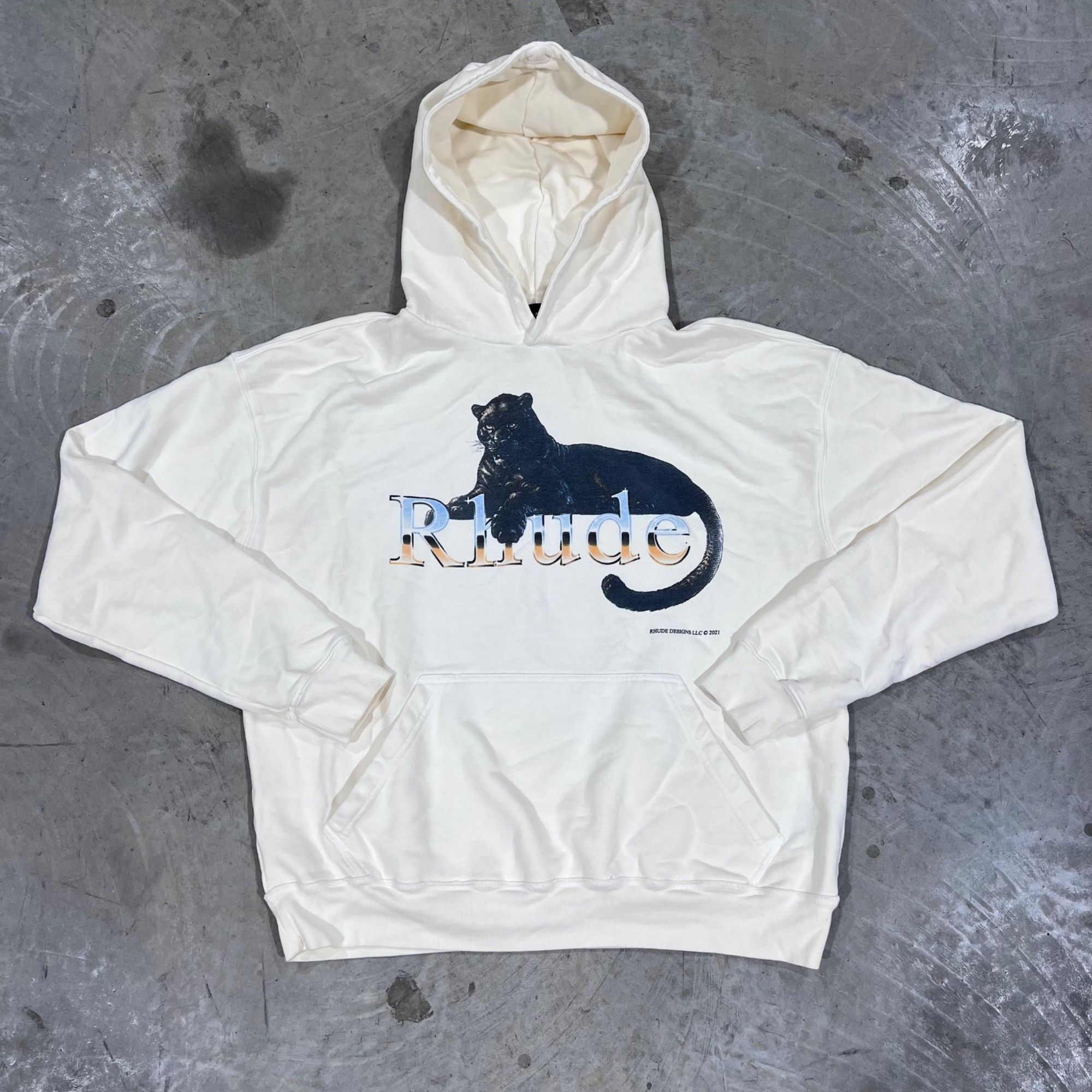 Rhude NEW RHUDE LEOPARD HOODIE SZ MEDIUM Size US M / EU 48-50 / 2 - 2 Thumbnail