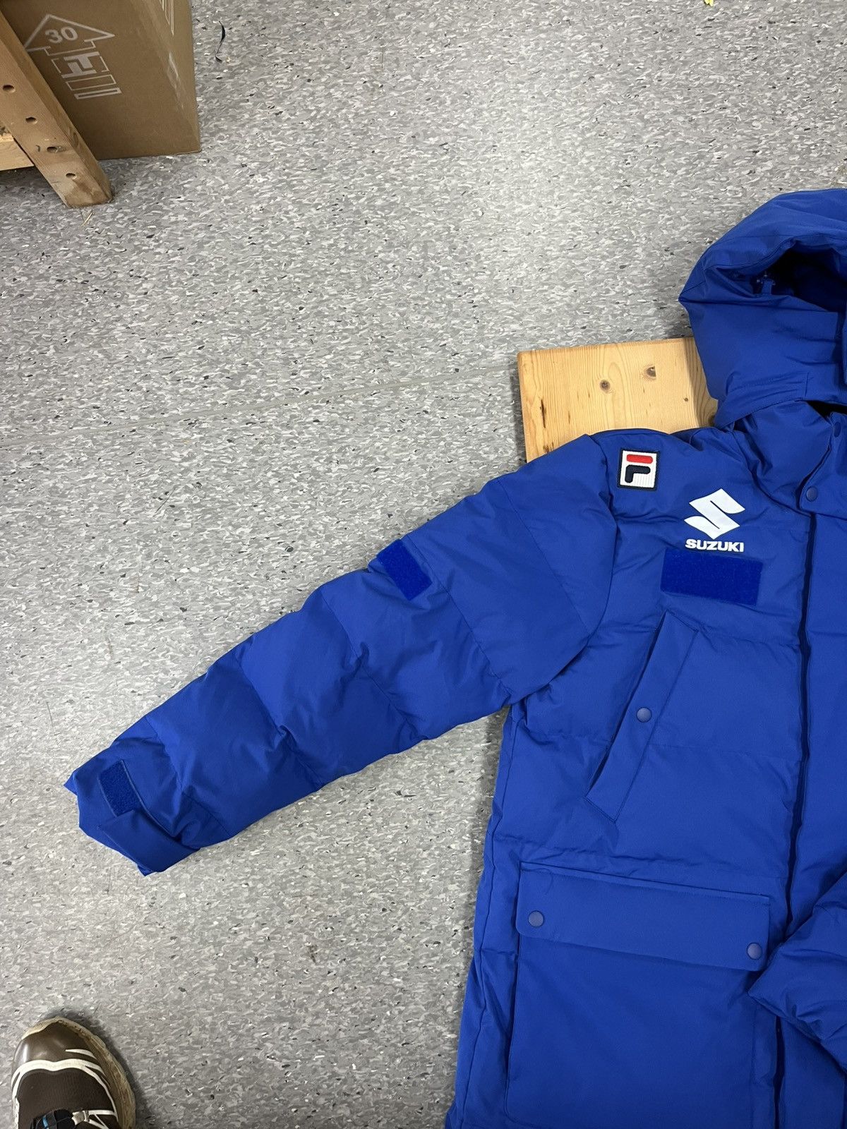 Fila Italy Fila Olympics Parka Down Jacket Size US M / EU 48-50 / 2 - 2 Thumbnail