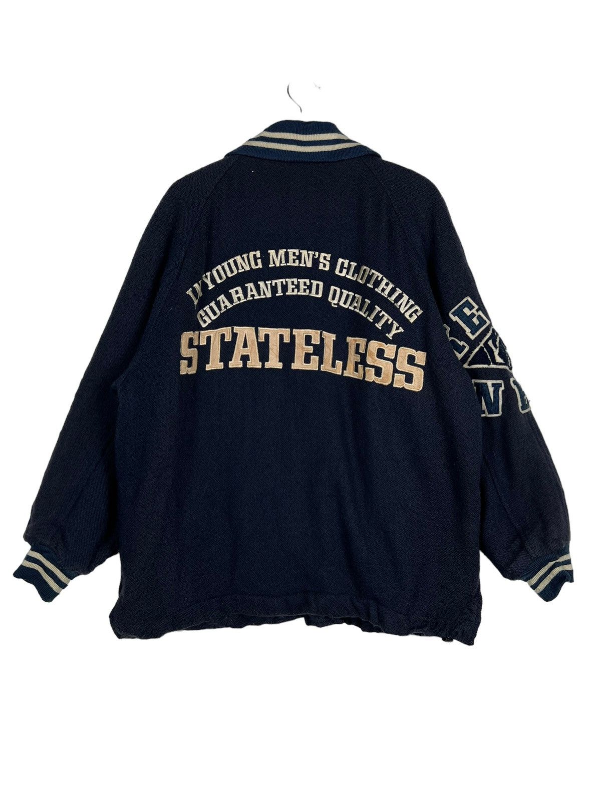 Japanese Brand 🔥 VINTAGE 1980s KEARNEY HOUSE VARSITY JACKET Size US L / EU 52-54 / 3 - 2 Thumbnail
