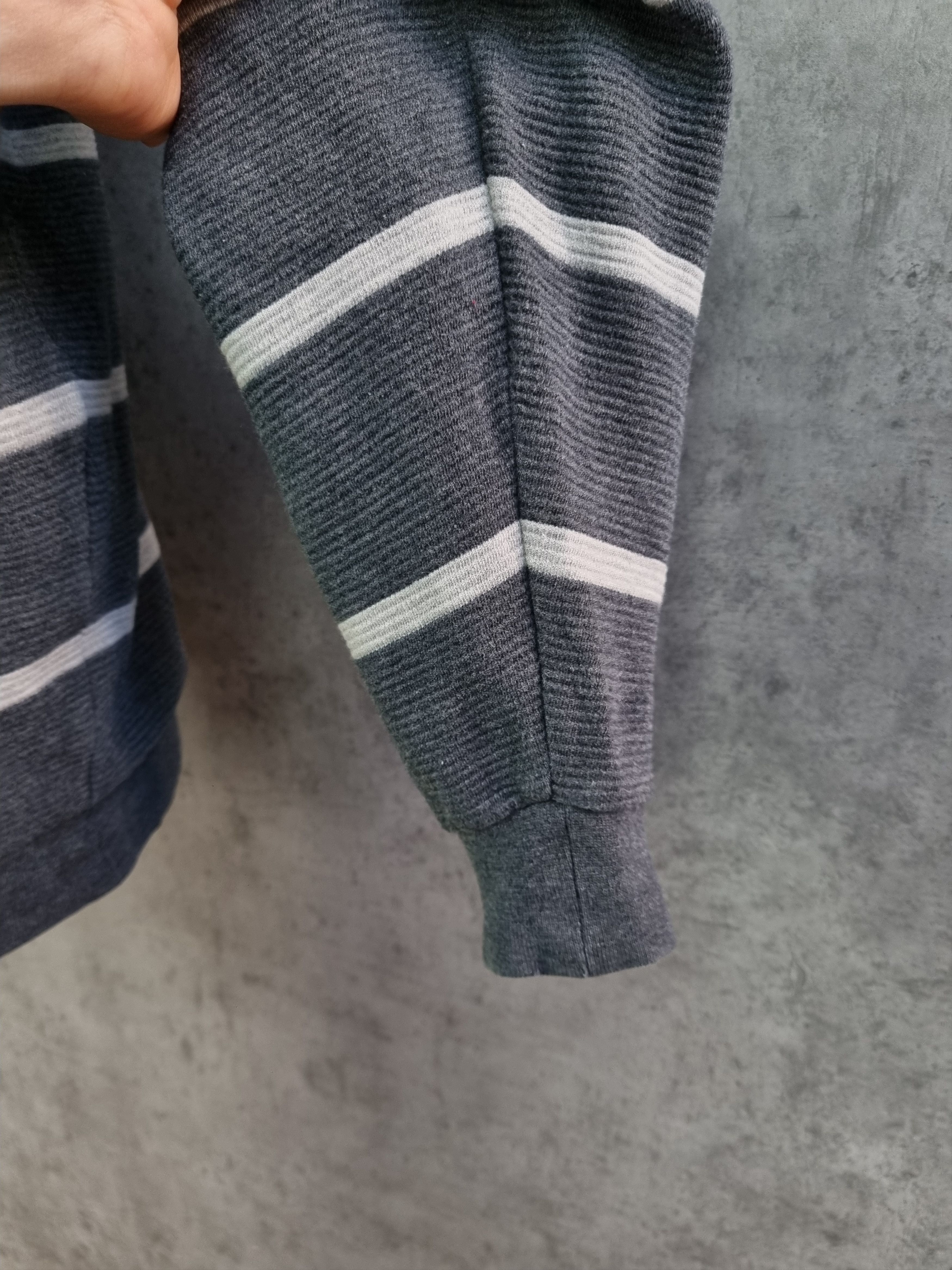 Vintage × Yves Saint Laurent 90s Yves Saint Laurent Pour Homme Striped Sweater Size US L / EU 52-54 / 3 - 11 Thumbnail