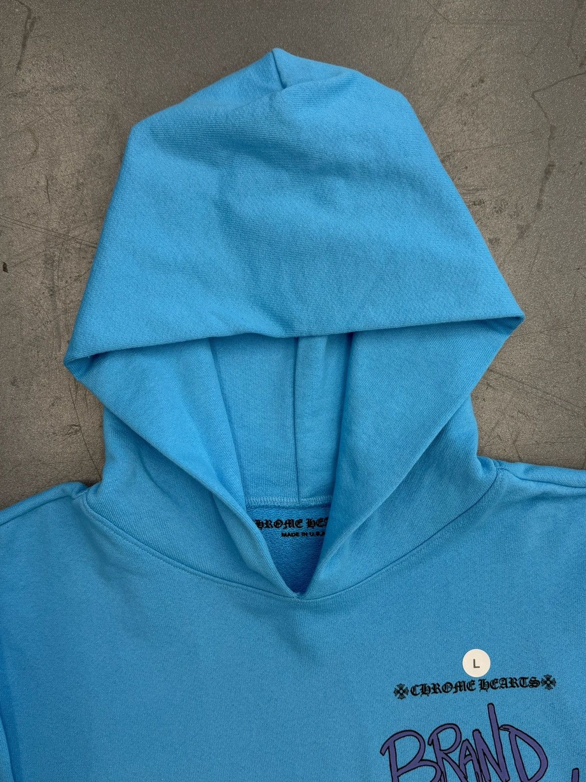 Chrome Hearts Chrome Hearts Matty Boy Brain Hoodie Blue Size US L / EU 52-54 / 3 - 9 Thumbnail
