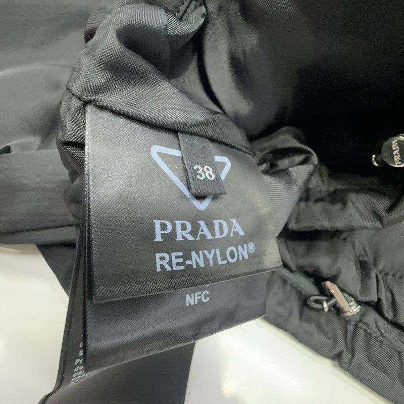 Prada Prada Black Cropped Long Sleeve Jacket-2506 Size US XS / EU 42 / 0 - 1 Thumbnail
