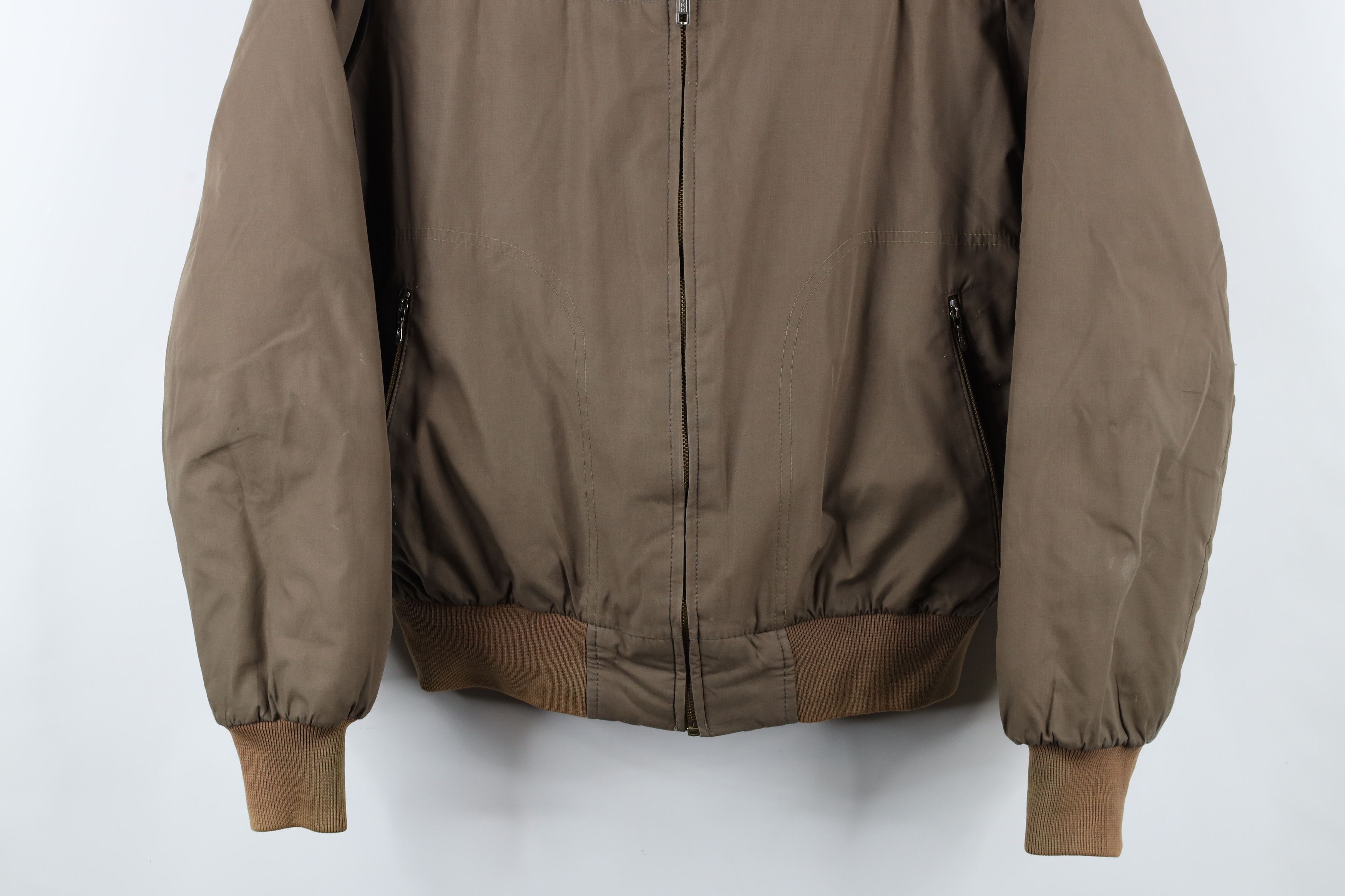Vintage Vintage 70s Streetwear Cafe Racer Puffer Bomber Jacket Size US L / EU 52-54 / 3 - 3 Thumbnail