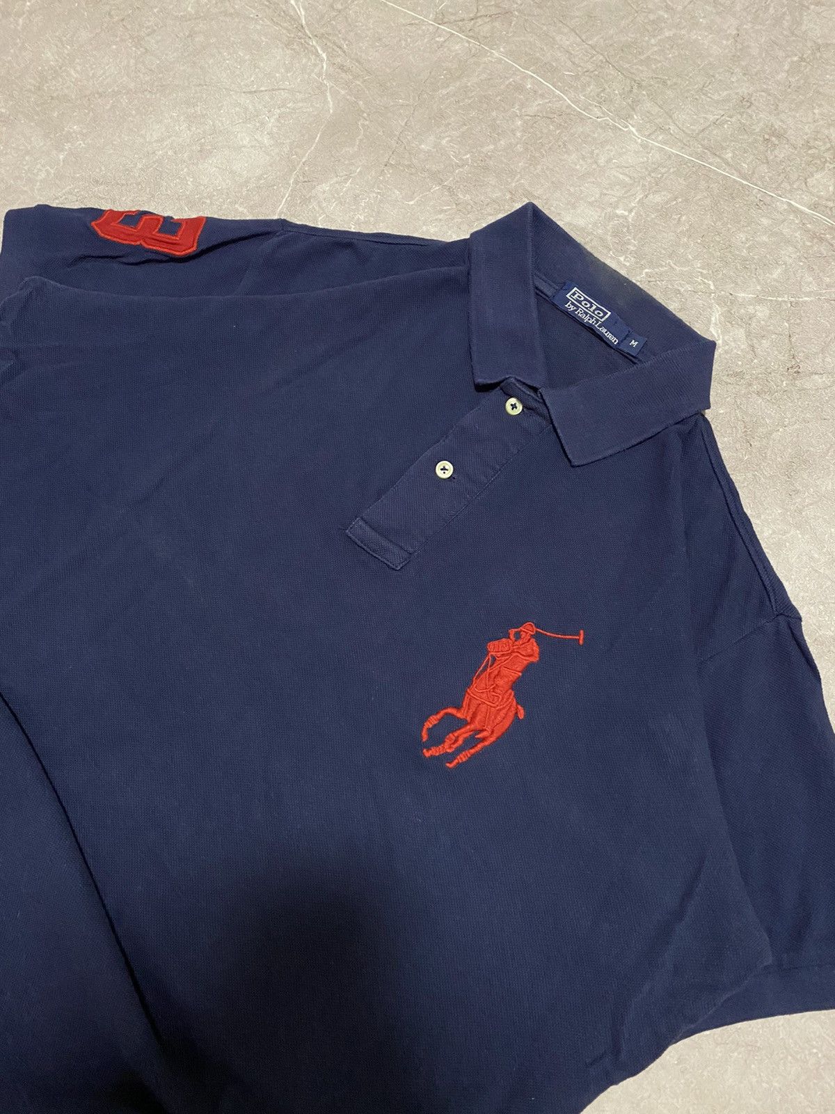 Polo Ralph Lauren Vintage 90s Polo Ralph Lauren Big Pony #3 Polo Chief Keef Size US M / EU 48-50 / 2 - 4 Thumbnail