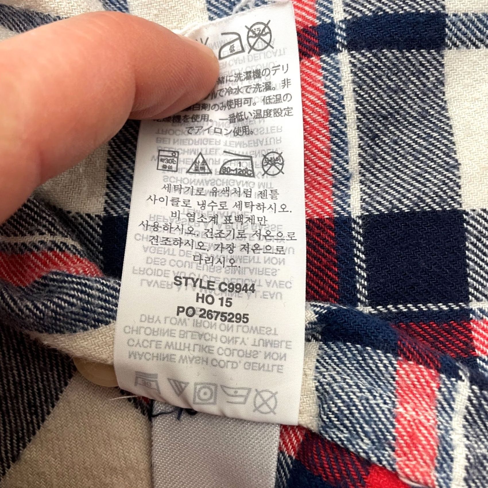 J.Crew J.CREW Button-Up Shirt Womens 00 Boy Fit Plaid Flannel Cotton Multicolor Casual Shirt Size XXS / US 00 / IT 34 - 5 Thumbnail