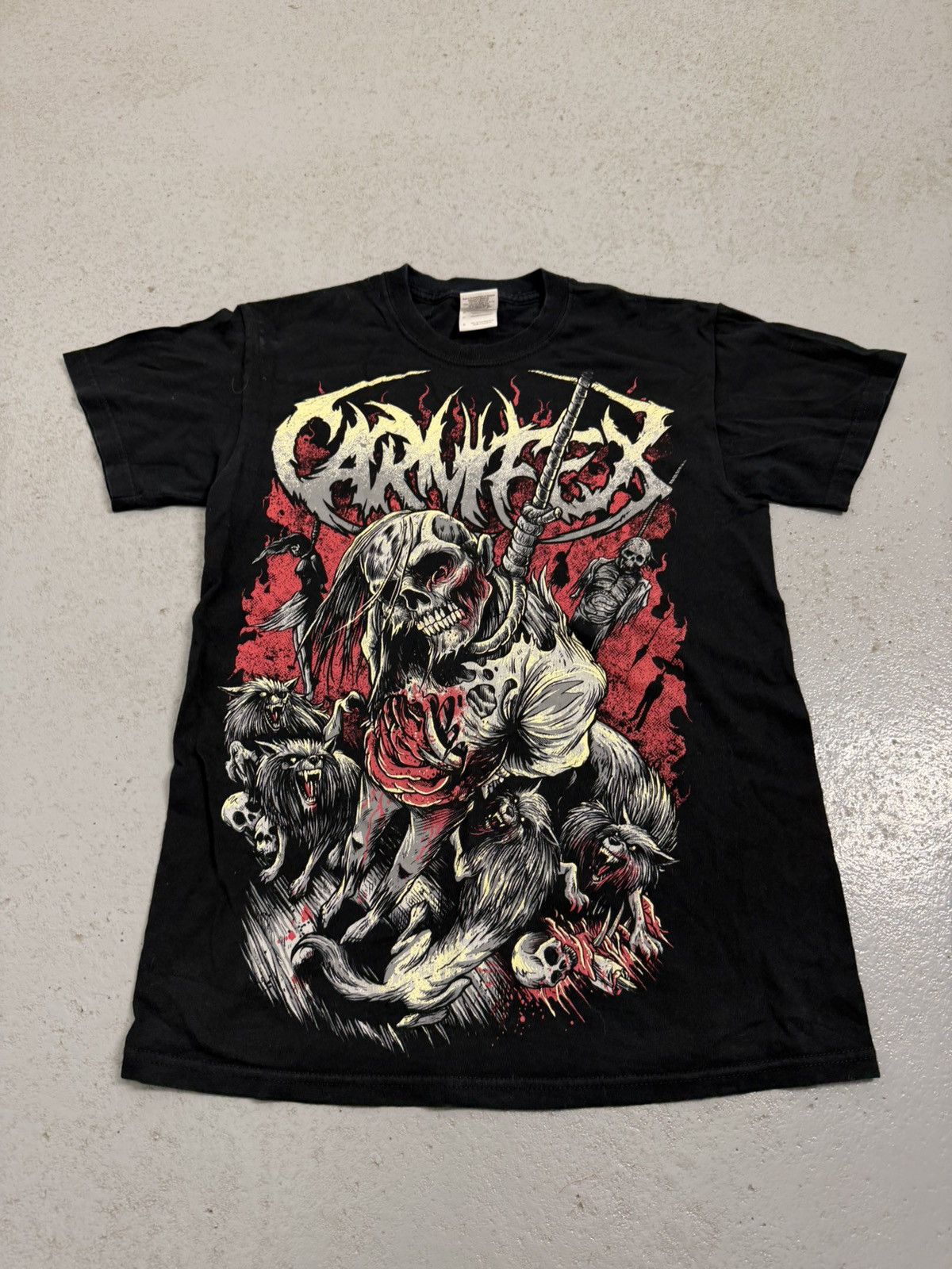 Band Tees 00s Carnifex Death Rock Band T-Shirt Size US S / EU 44-46 / 1 - 2 Thumbnail
