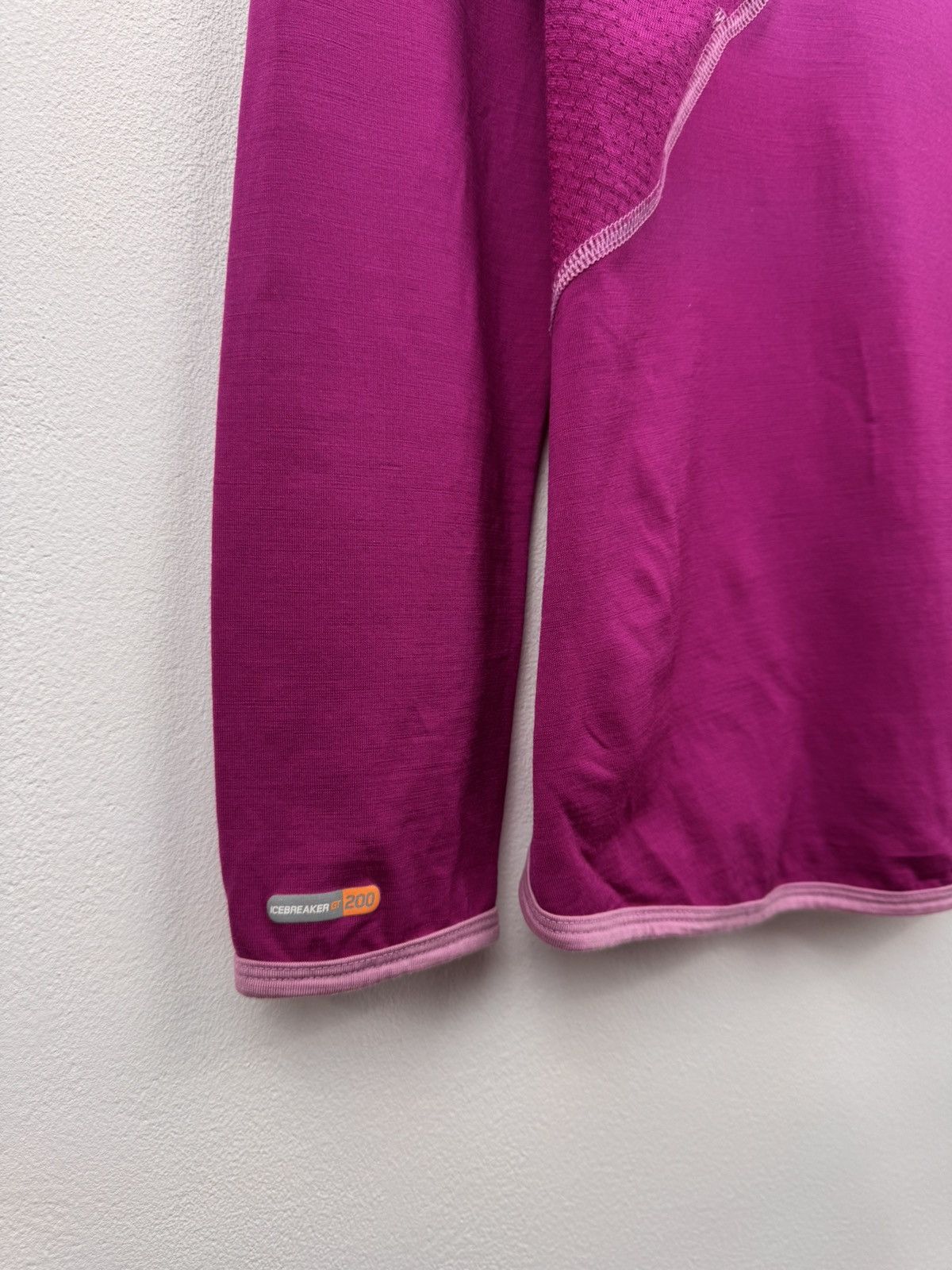 Icebreaker Icebreaker Women Thermal Half Zip Sweater Pink Size L Size L / US 10 / IT 46 - 15 Thumbnail