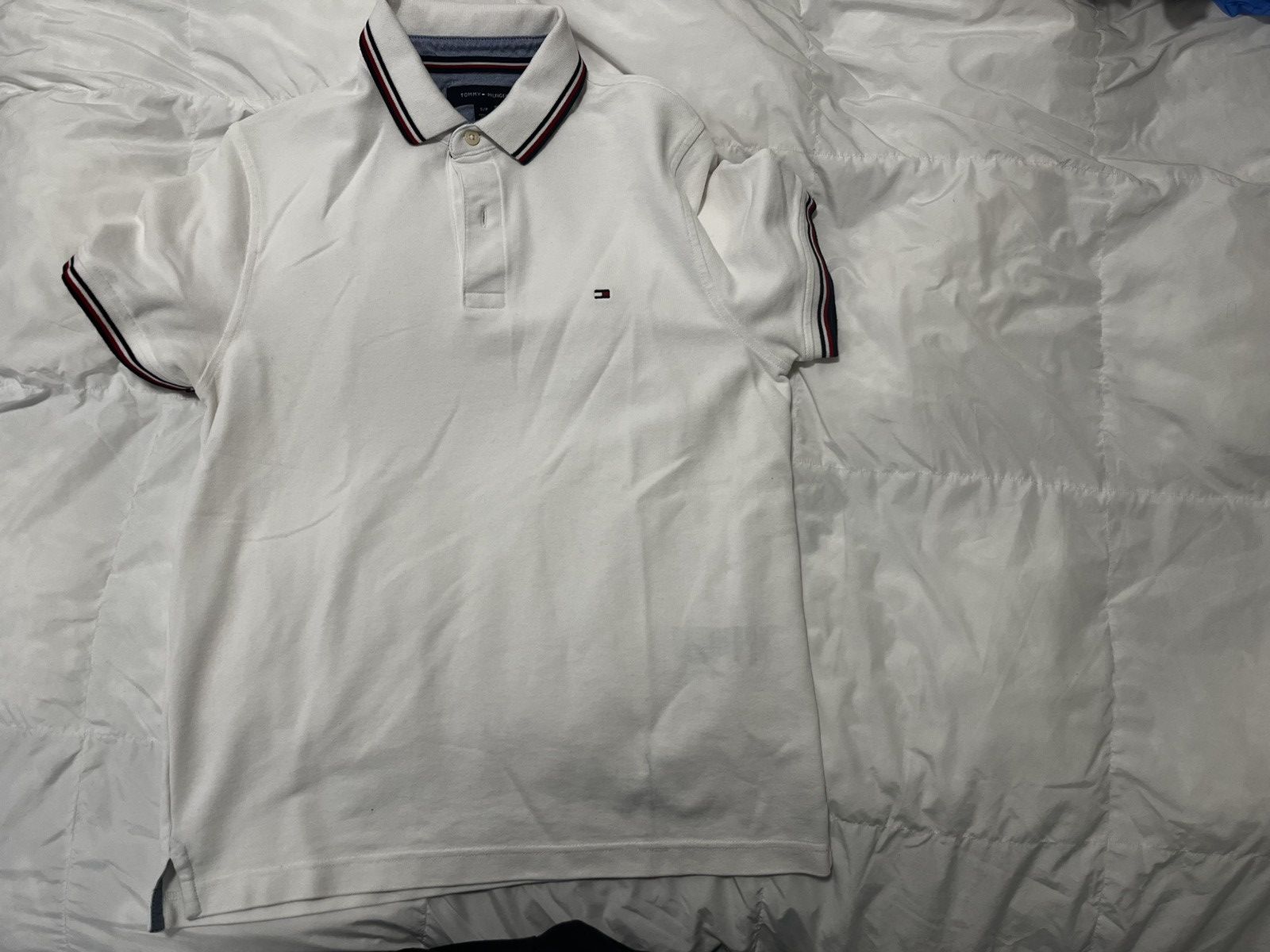 Tommy Hilfiger Tommy Hilfiger White Polo Size US S / EU 44-46 / 1 - 1 Thumbnail