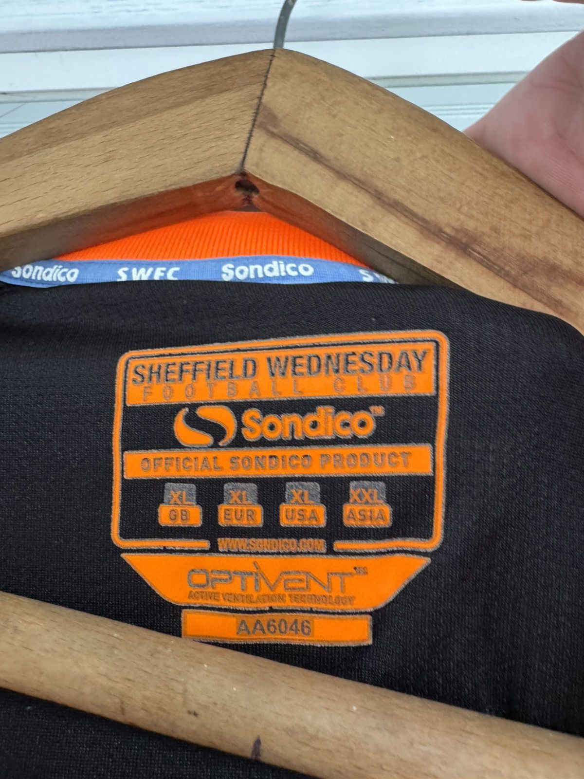 Vintage Sheffield Wednesday 2016-2017 Away Soccer Jersey Kit Shirt Size US XL / EU 56 / 4 - 14 Thumbnail