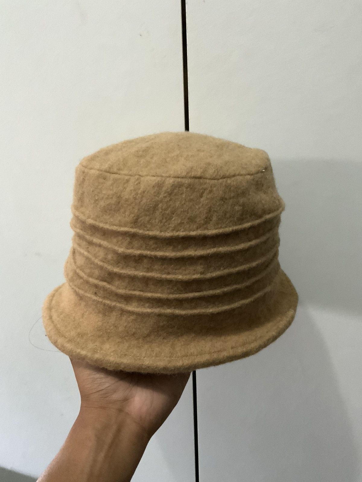 Hat Club Franco Ferraro Wool Fur Bucket Hat Size ONE SIZE - 3 Thumbnail
