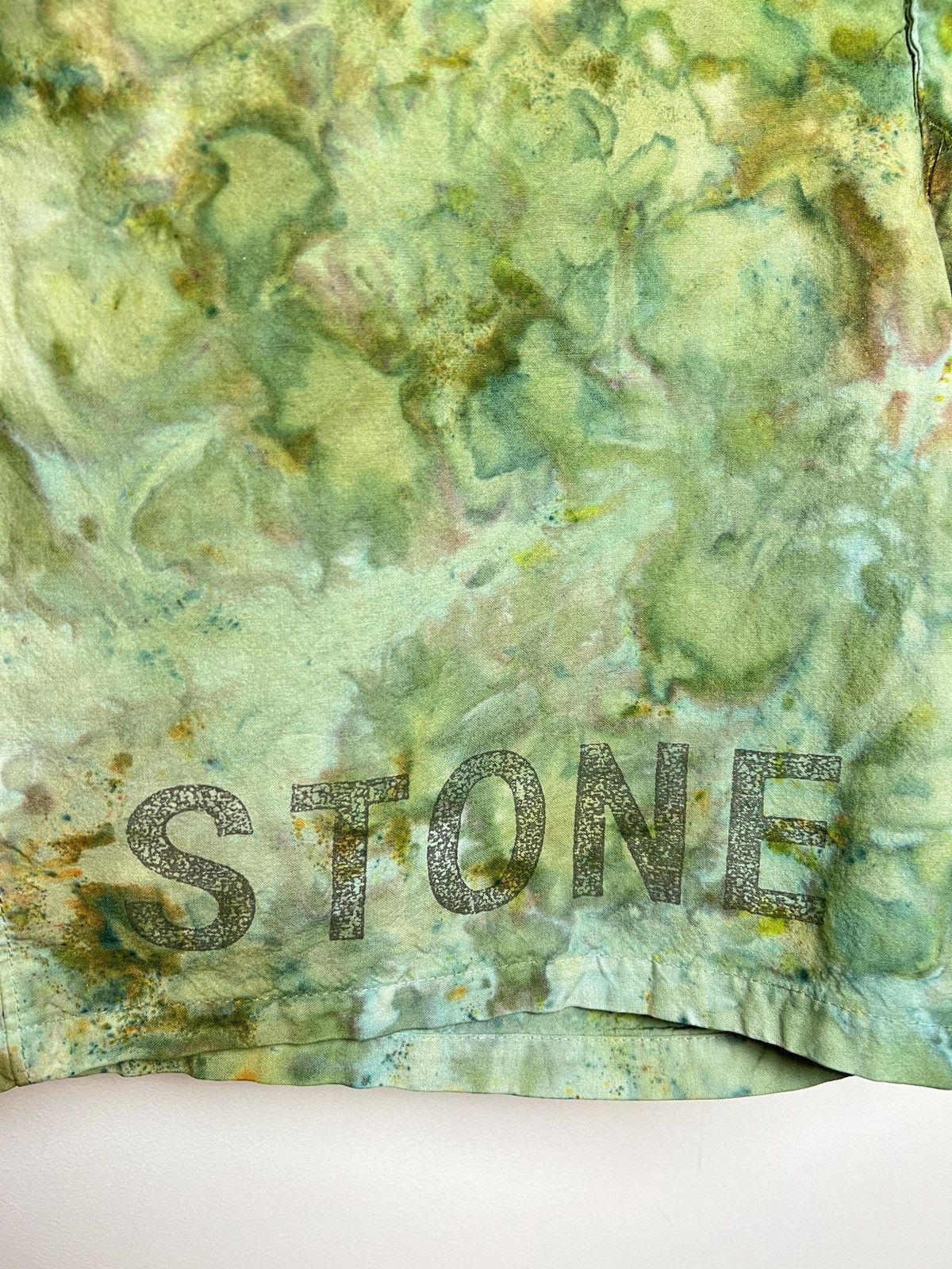 Stone Island stone island 80s tie dye mesh shorts m-l Size US 34 / EU 50 - 4 Thumbnail