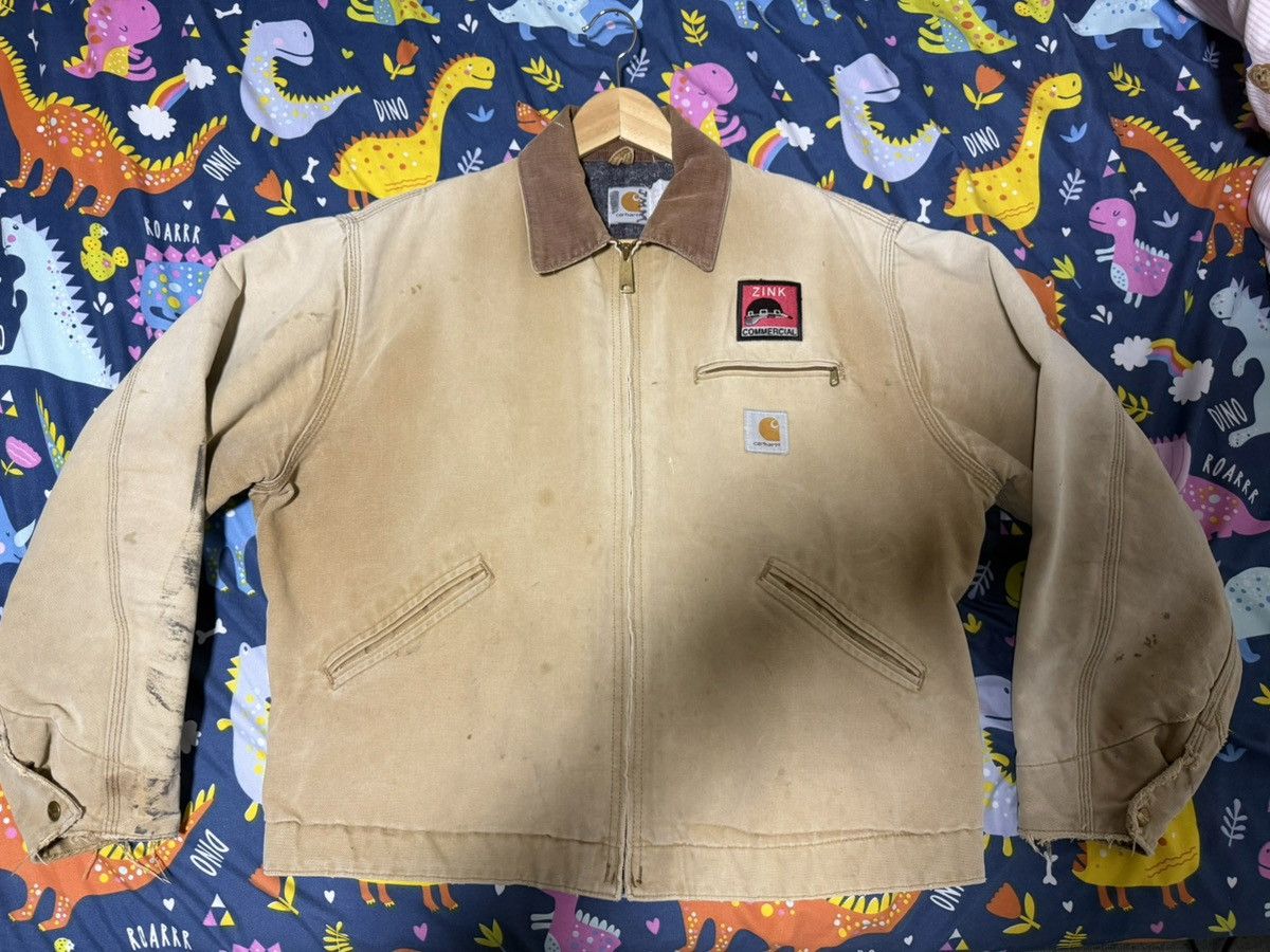 Carhartt Carhartt vintage blanket lined Detroit jacket J01 size 46 Size US M / EU 48-50 / 2 - 1 Thumbnail