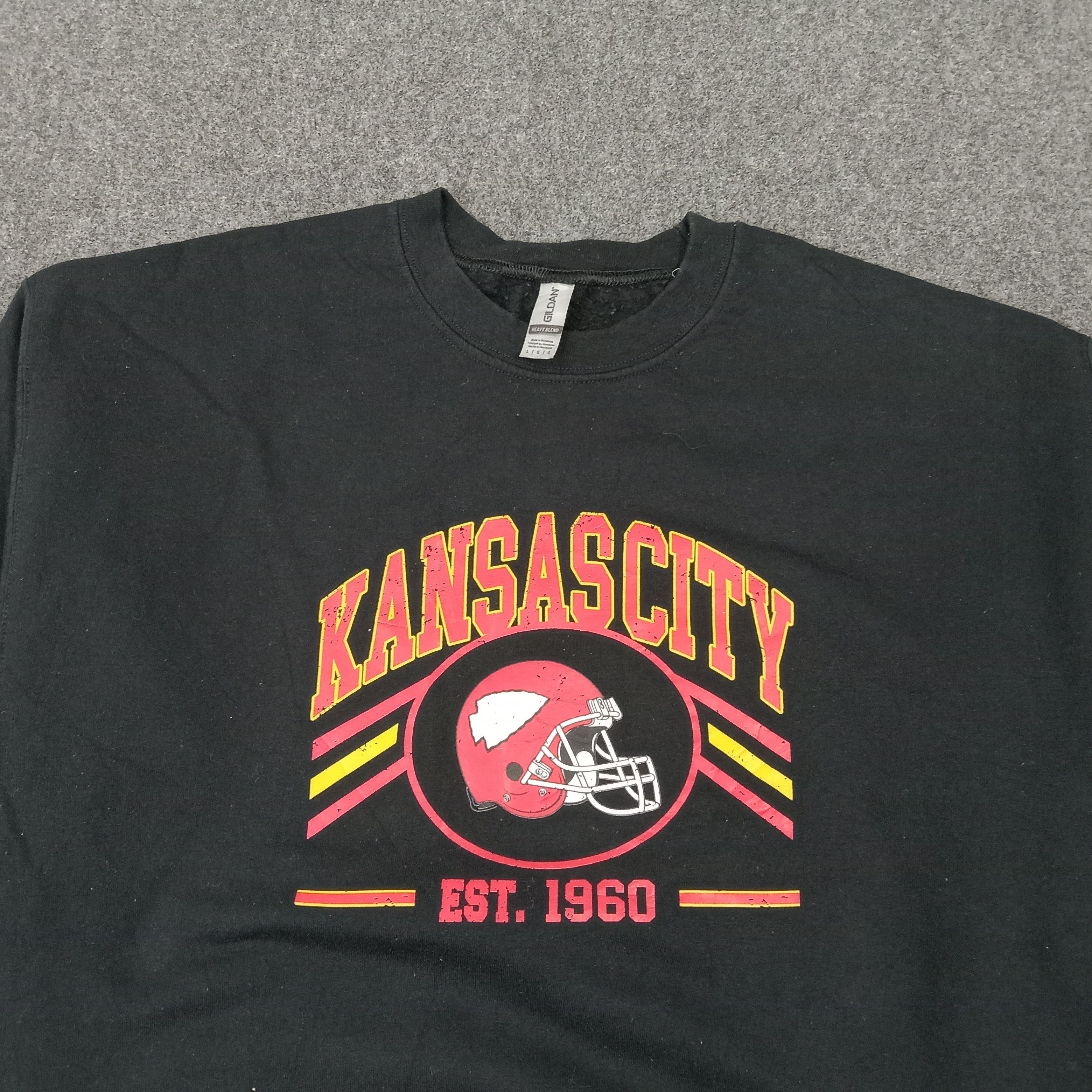 NFL Kansas City American Football Team Sweatshirt C263N12 Size US M / EU 48-50 / 2 - 2 Thumbnail