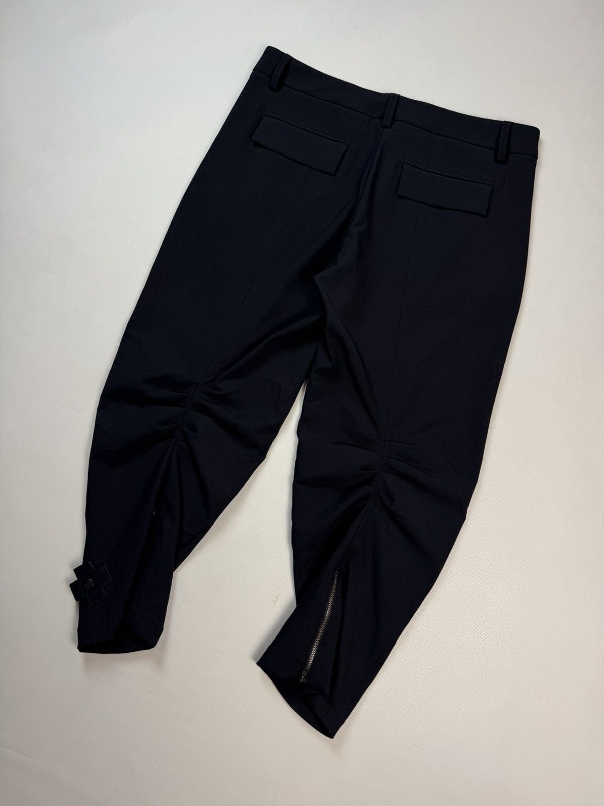 Other PLU ++ Ladies Avant-Garde Ankle Zip Lagenlook Pants Trousers Size 30" / US 8 / IT 44 - 20 Thumbnail