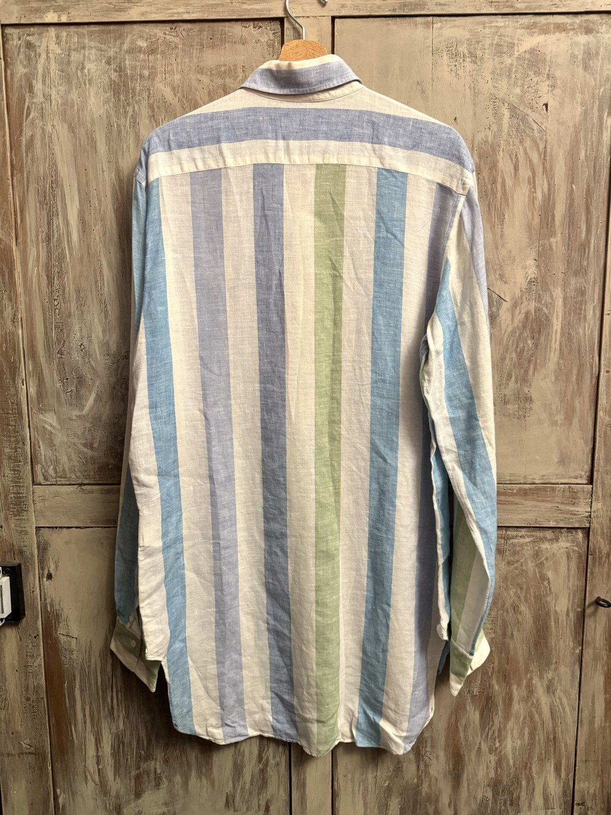 Loewe loewe vintage printed linen shirt 41 Size US M / EU 48-50 / 2 - 6 Thumbnail