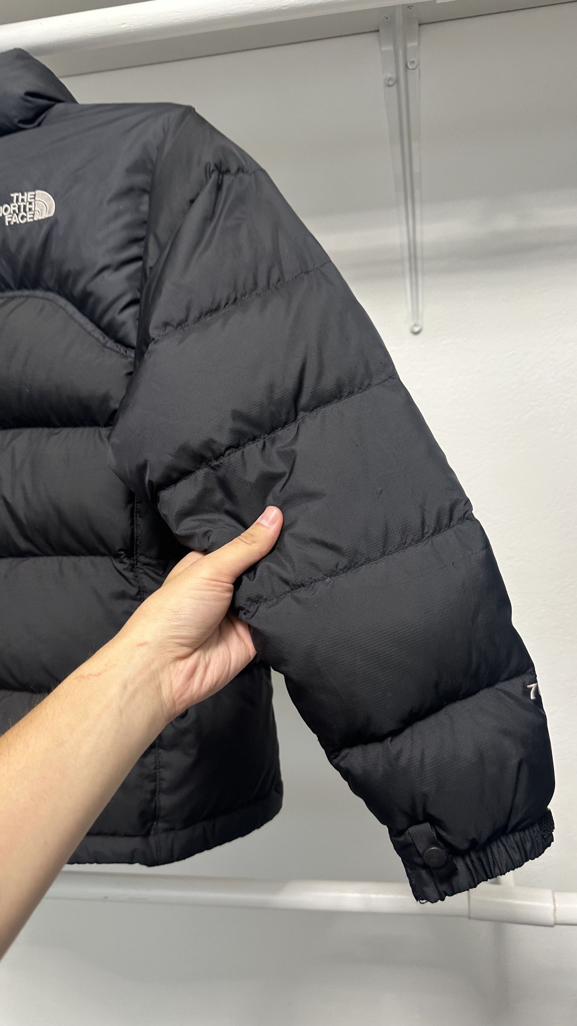 The North Face The North Face 700 Nupse Down Black Puffer Jacket Sz XS Size XS / US 0-2 / IT 36-38 - 12 Thumbnail