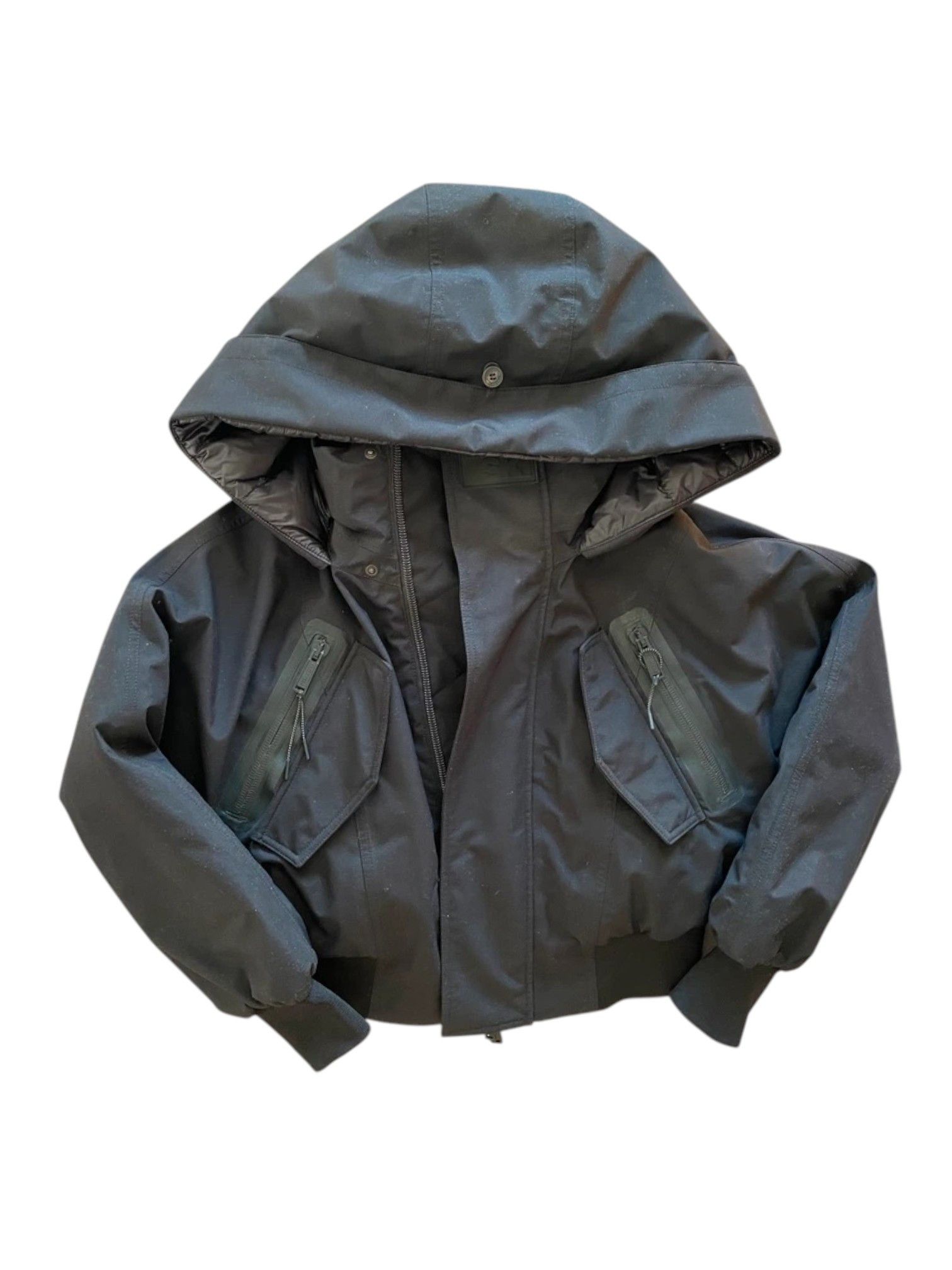 Dsquared2 Dsquared2 SKI Black Hooded Down Bomber Jacket Size M / US 6-8 / IT 42-44 - 1 Thumbnail