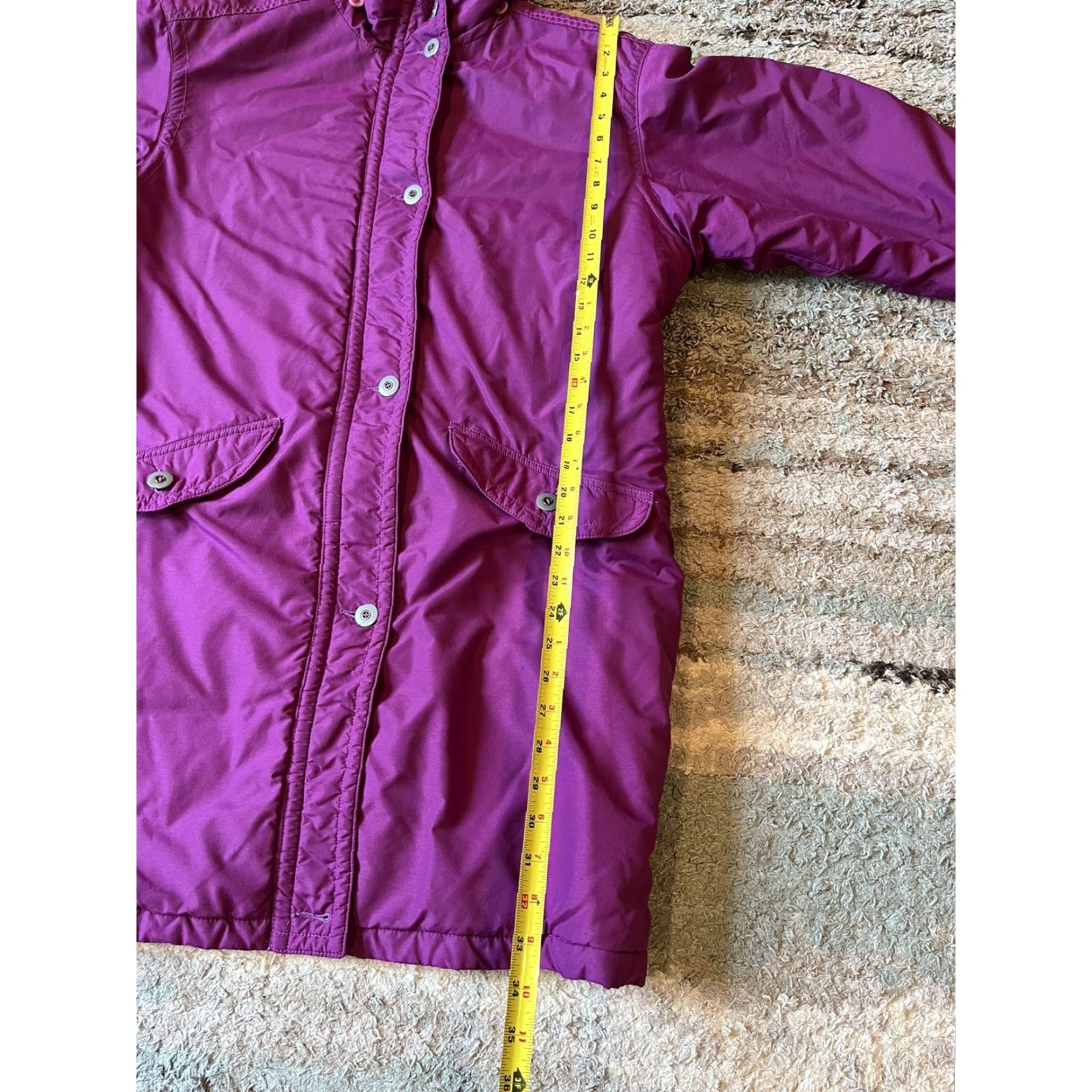 Vintage VINTAGE LL Bean Women's Full Zip Jacket Coat Purple 1X USA Purple Full Zip 1X Womens Jacket Size XL / US 12-14 / IT 48-50 - 4 Thumbnail