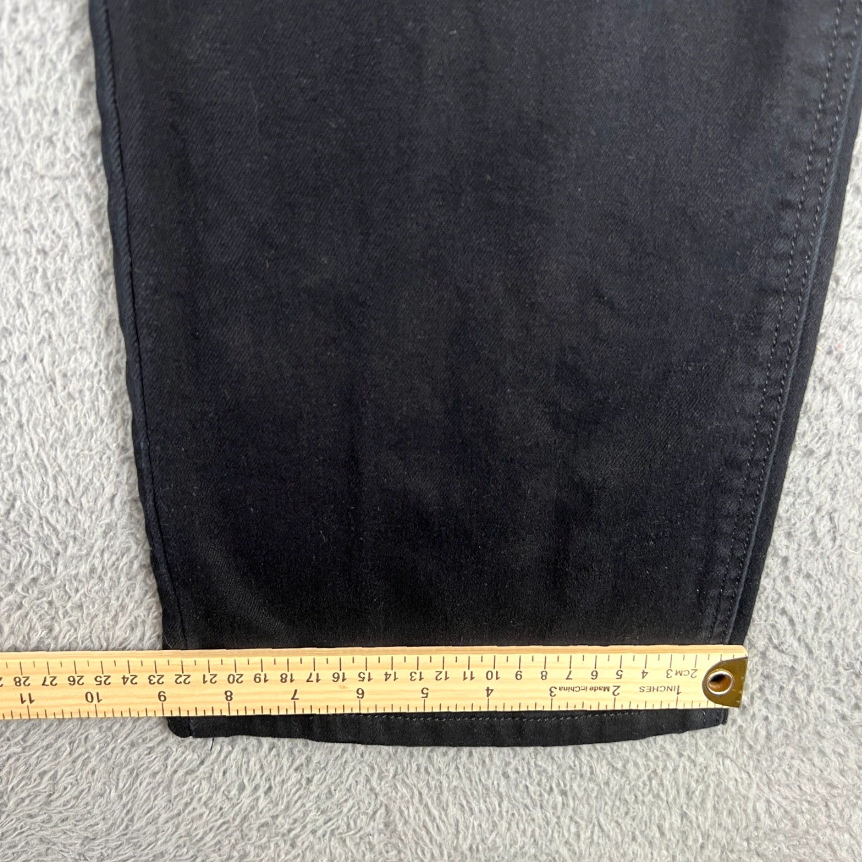 Levi's VINTAGE Levi's Black Denim Overalls High Waist Side Zipper Size 25 Womens Size 42" / US 20 - 2 Thumbnail