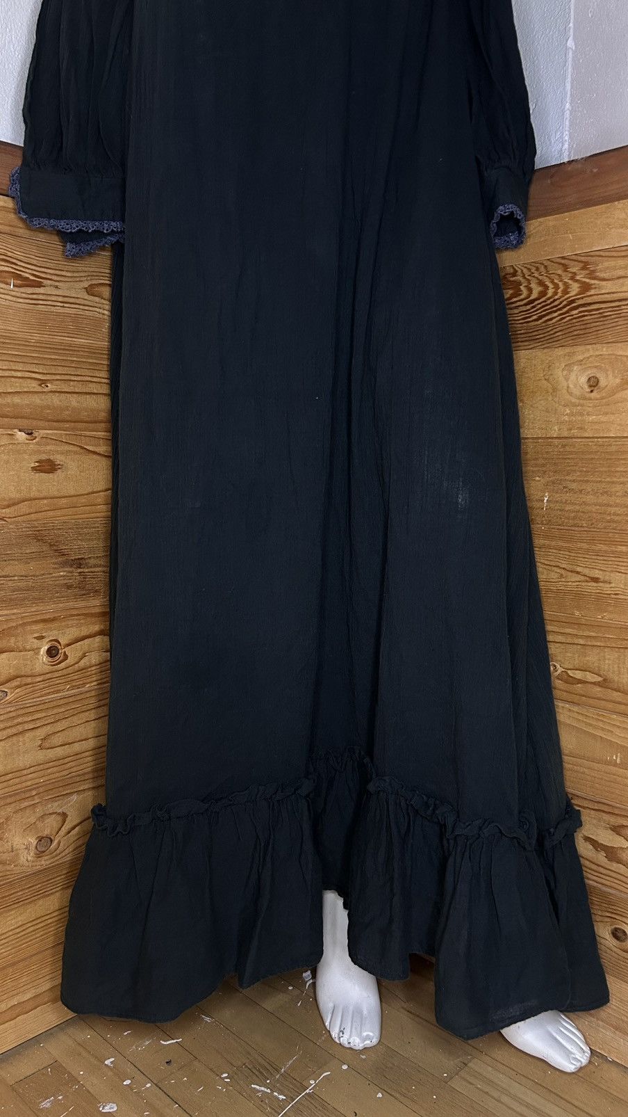 Other Gothic Maiden Antique Gown Dark Grey Size S / US 4 / IT 40 - 11 Thumbnail