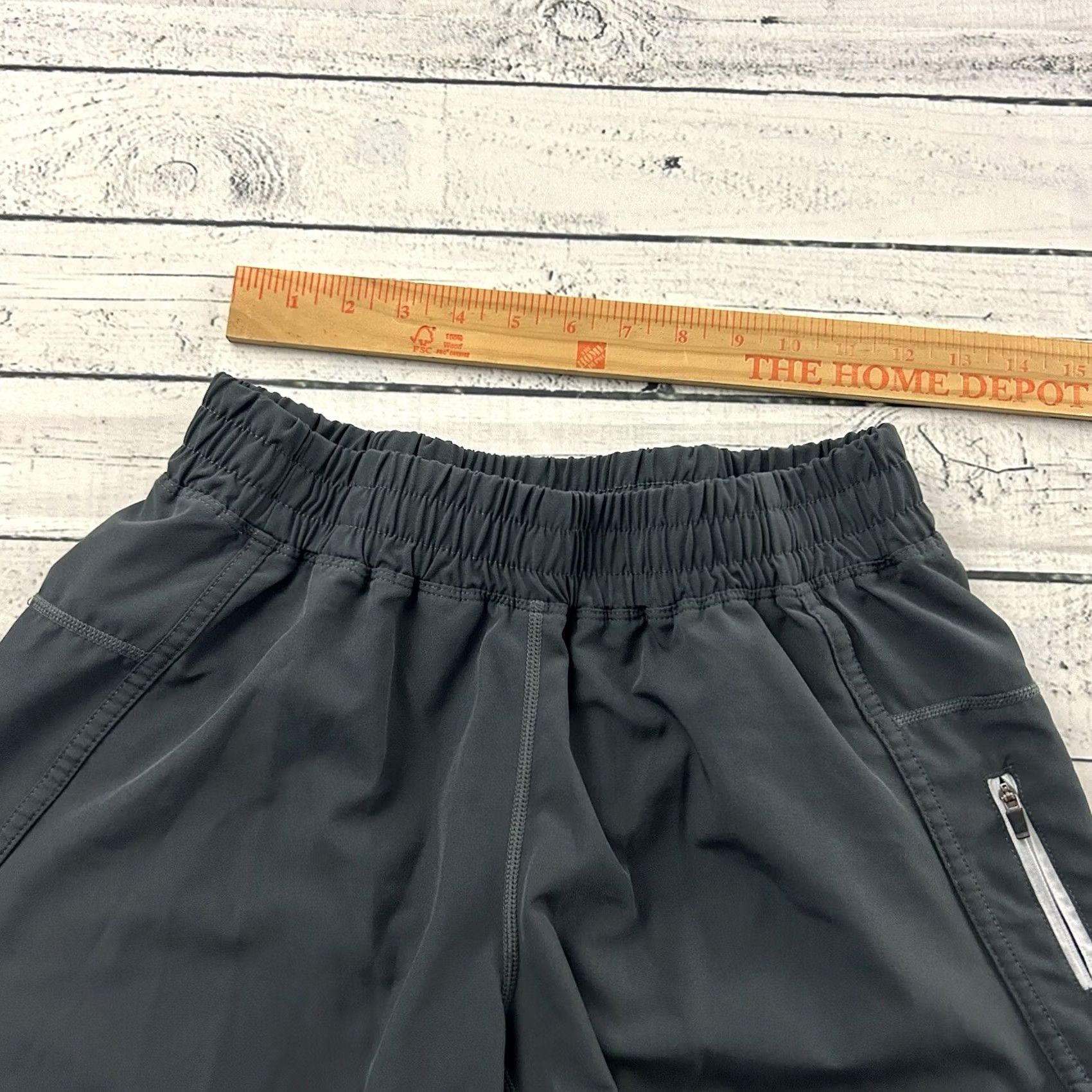 Vintage Zyia Active Athletic Shorts Women's L Gray Athletic Bottoms Womens Zyia Short Gray L Size 36" / US 14 / IT 50 - 5 Thumbnail
