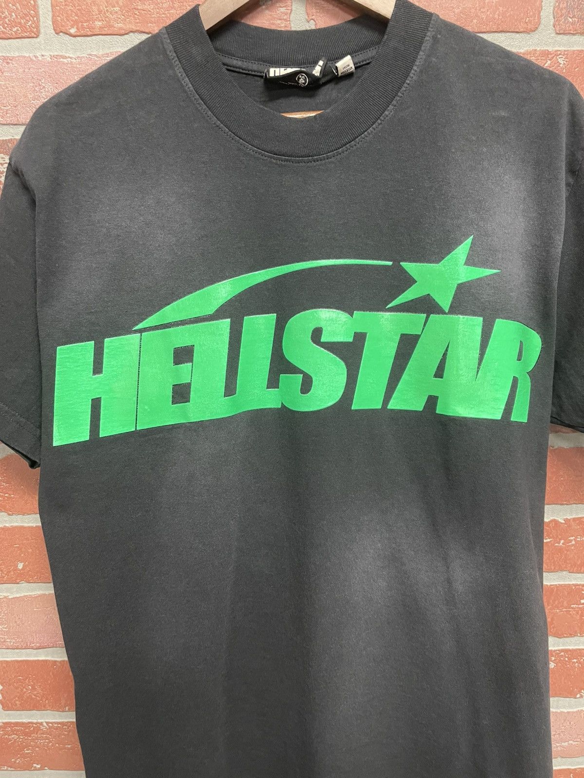 HELLSTAR Size XS - Hellstar Classic Tee Shirt Green Print Size US XS / EU 42 / 0 - 4 Thumbnail