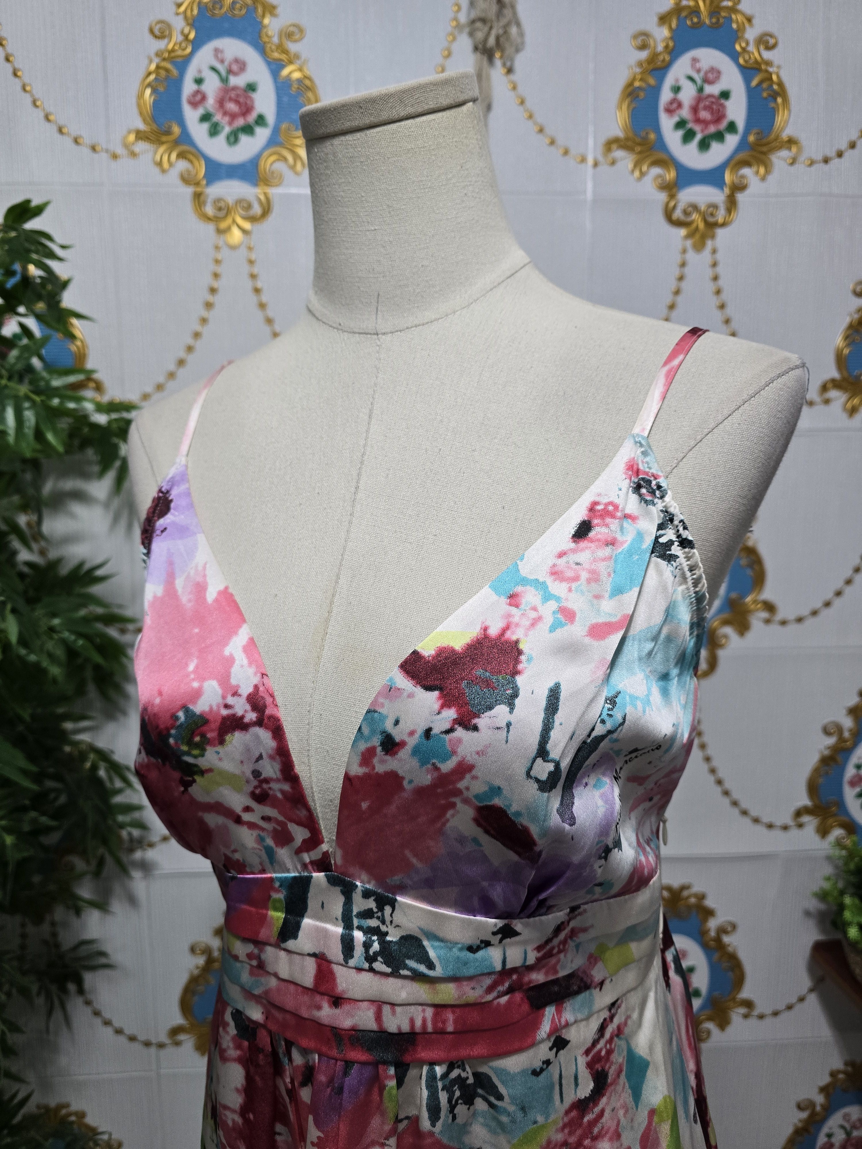 Guess GUESS 100% silk Dress SIZE LARGE, made in Italy Size L / US 10 / IT 46 - 6 Thumbnail