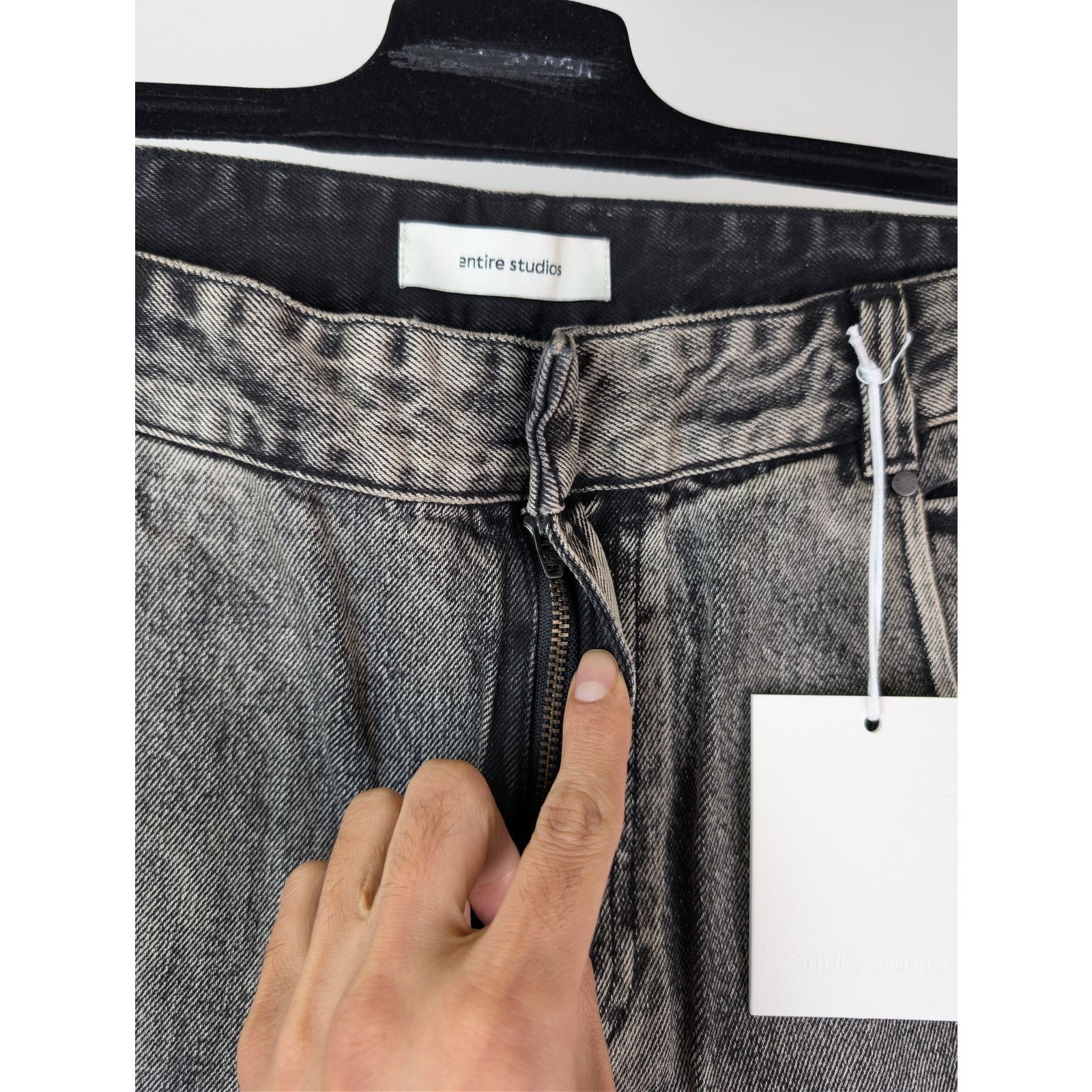 Entire Studios o1rshd1 D-Shorts in Chargrill Size US 32 / EU 48 - 6 Thumbnail