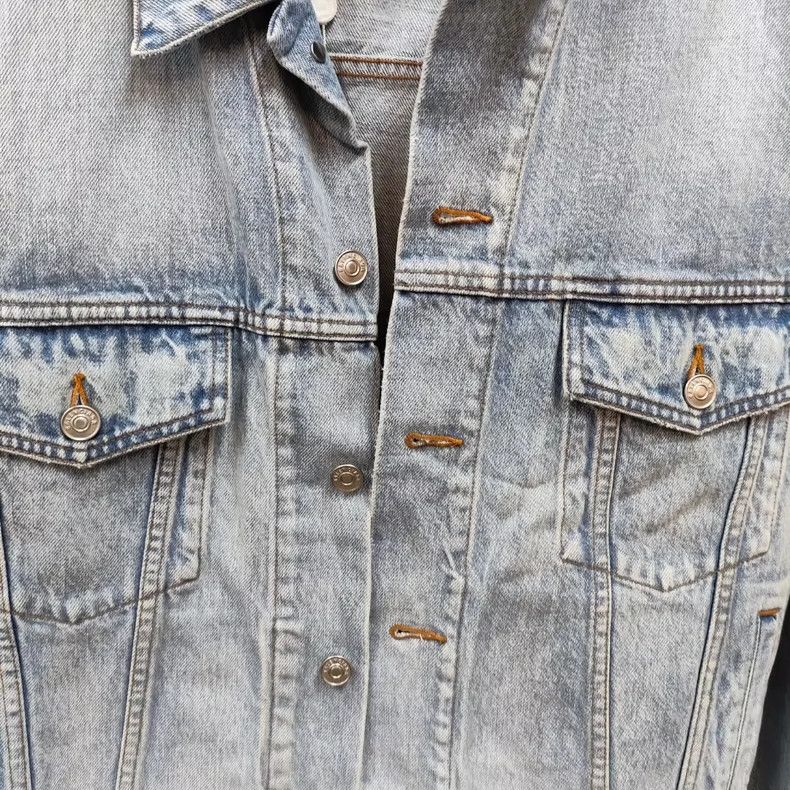 Balenciaga Balenciaga Denim Jacket Size 46 Blue Size US S / EU 44-46 / 1 - 3 Thumbnail