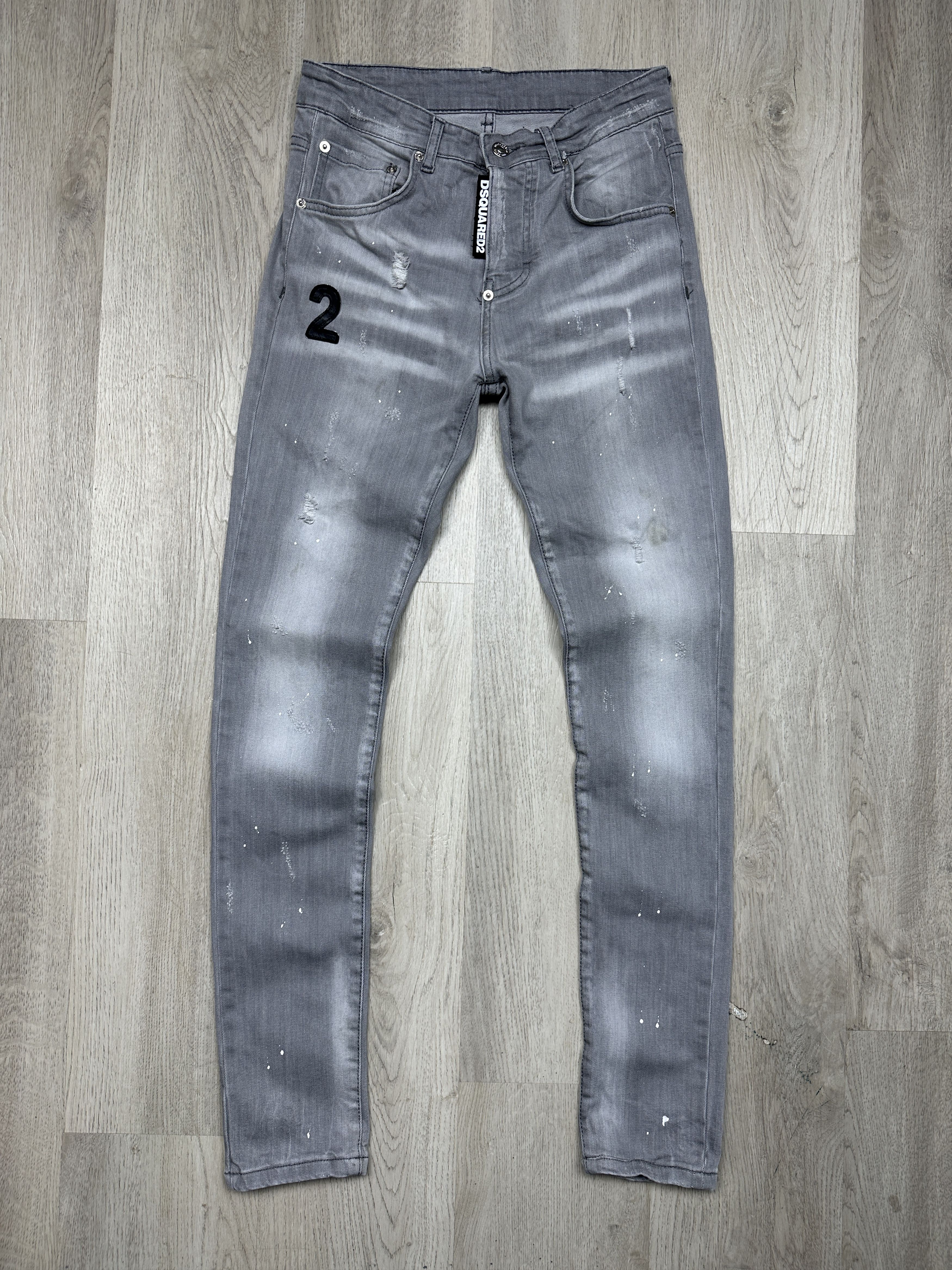 Dsquared2 DSquared 2 Distressed Denim Pants Jeans Size 28" / US 6 / IT 42 - 1 Thumbnail