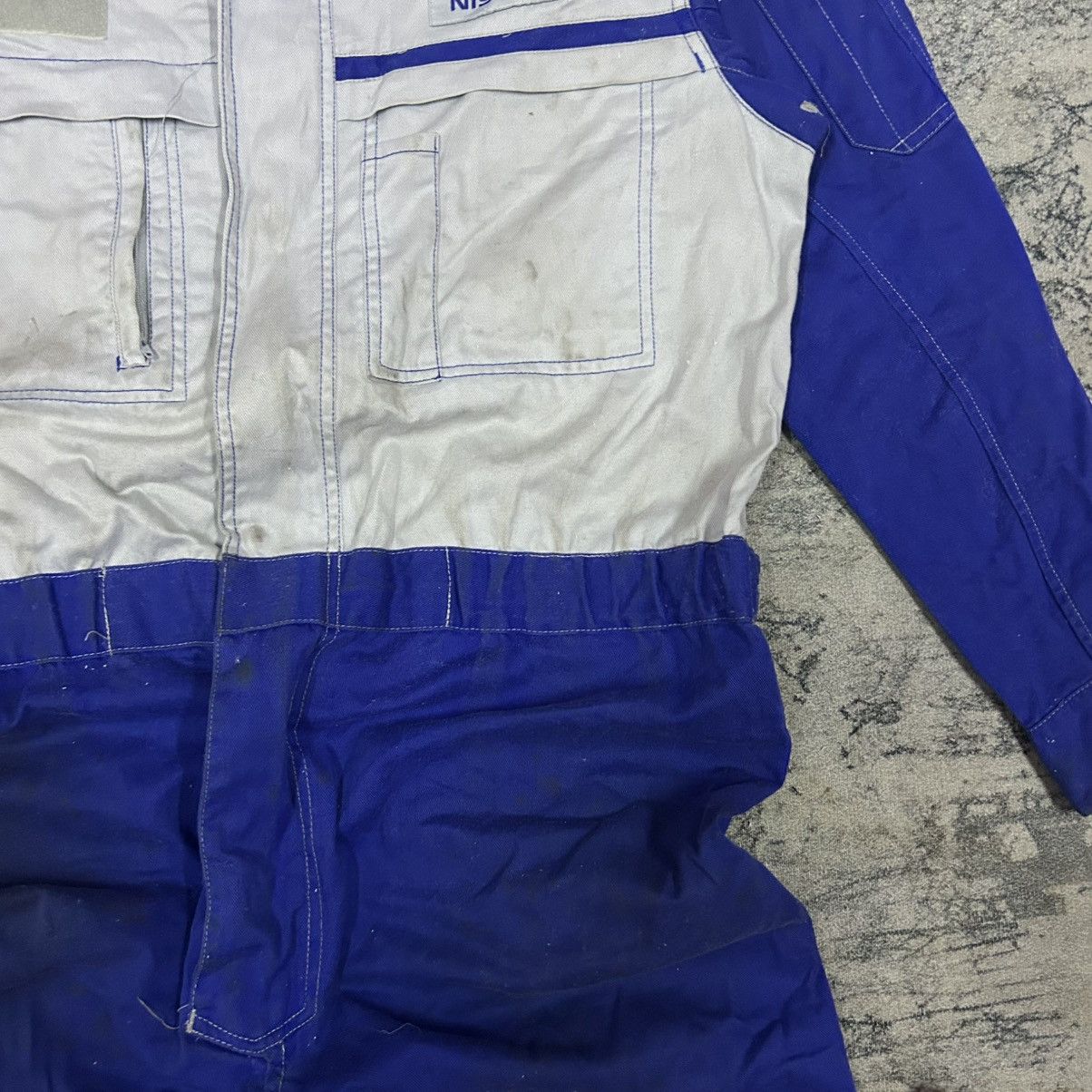 Vintage Vintage Japan MotorSport Nissan R34 Pit Stop Crew Coveralls Size US 40 / EU 56 - 6 Thumbnail